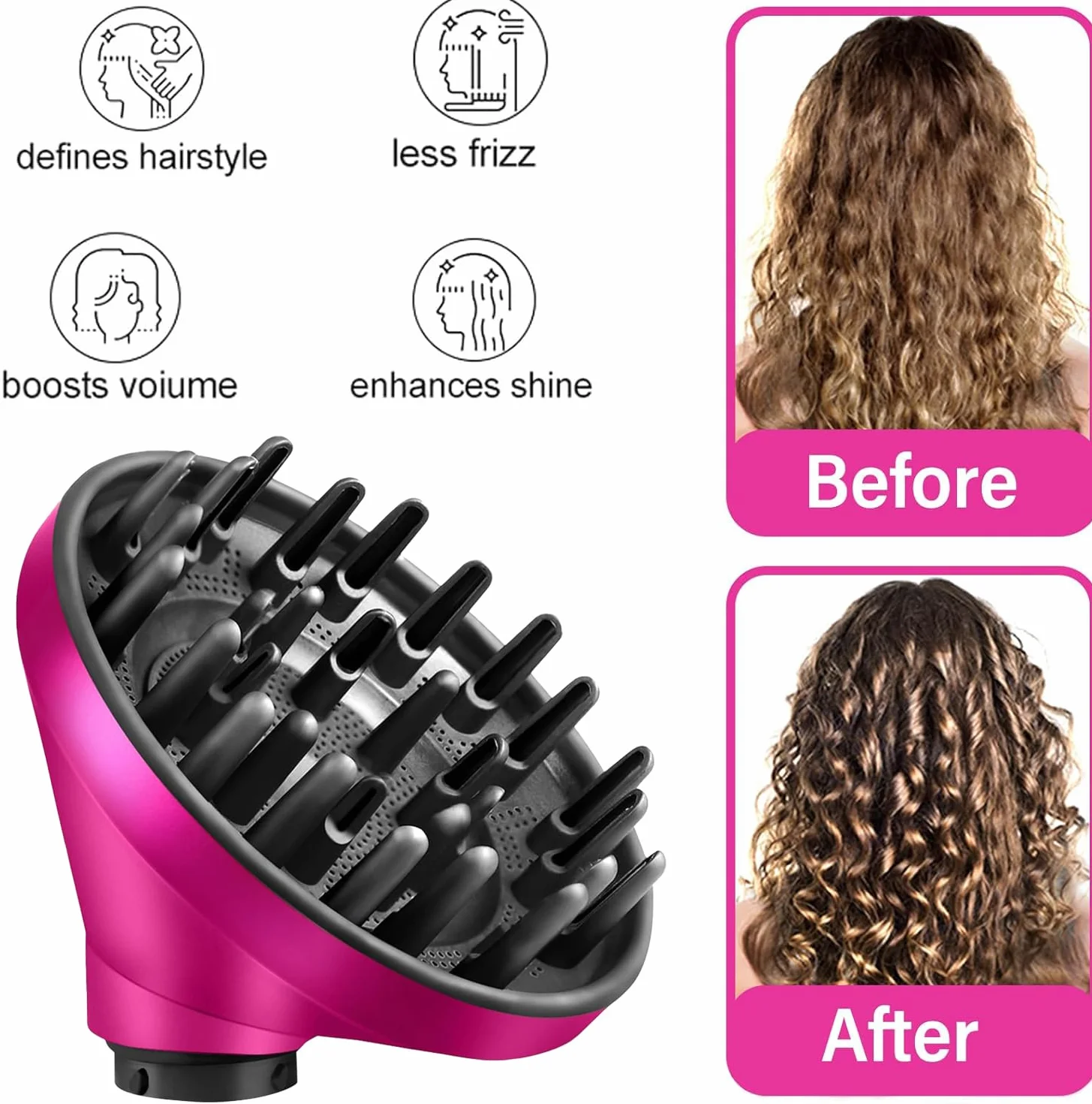 Dyfuzor do Dyson do Airwrap HS05 HS03 HS01 ulepszona nasadka dyszy lokówki przekształcająca stylizator w suszarkę do włosów