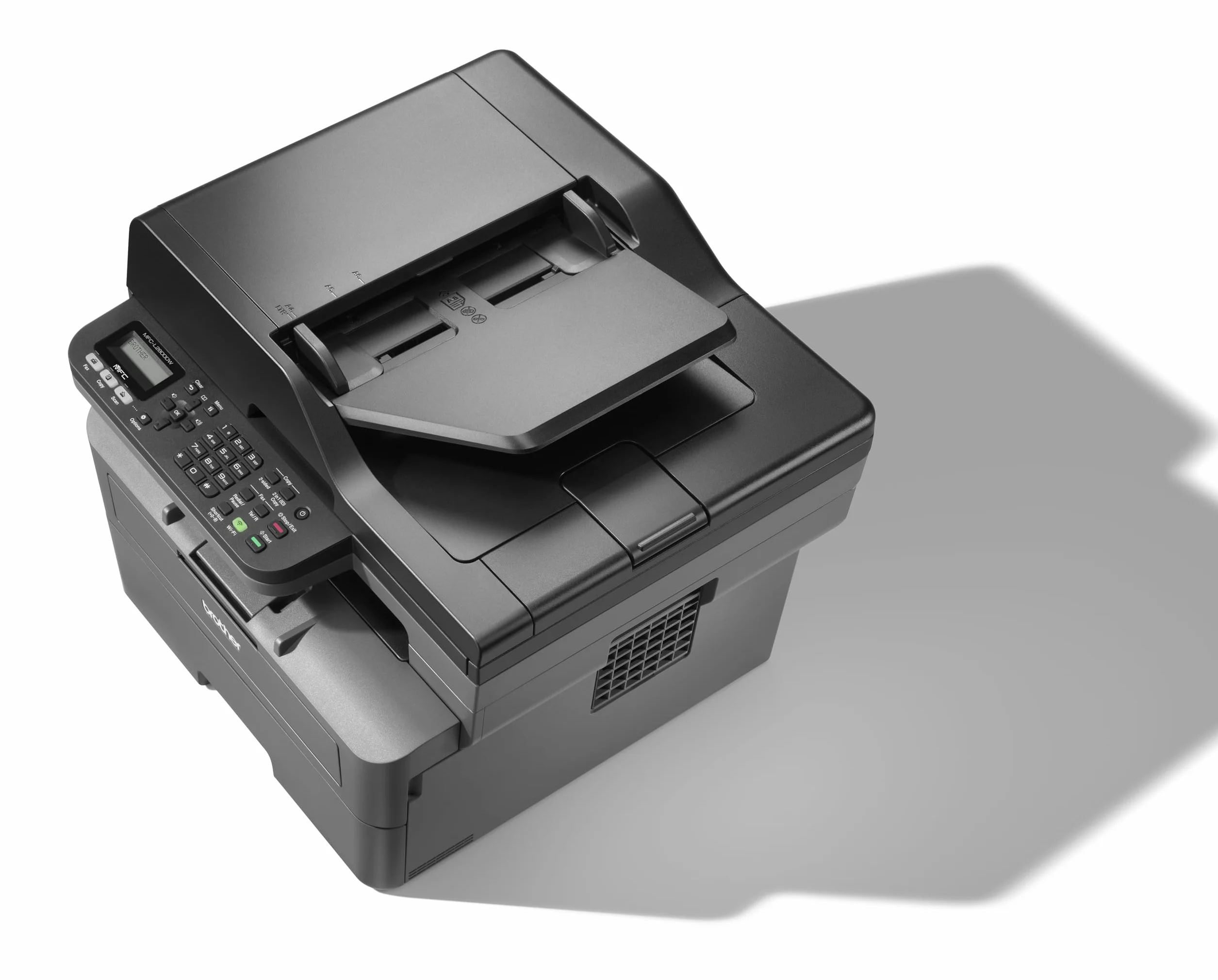 Brother MFCL2800DW, monochromatyczne urządzenie wielofunkcyjne WiFi z faksem, automatyczne drukowanie dwustronne i 50 arkuszy ADF