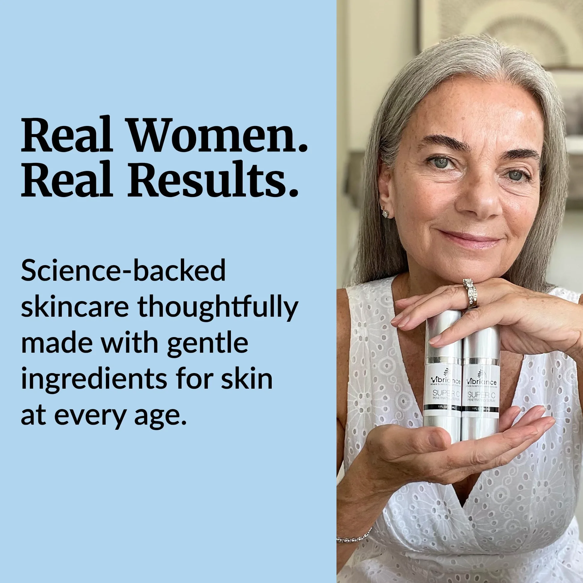 Vibriance Super C serum do skóry dojrzałej, wyprodukowane w USA, formuła All-In-One Hydrates, Firms, Lifts, Targets Age Spots, Wrinkles, & Smooths Skin, The Original Super C Serum - 30 ml (30 ml),
