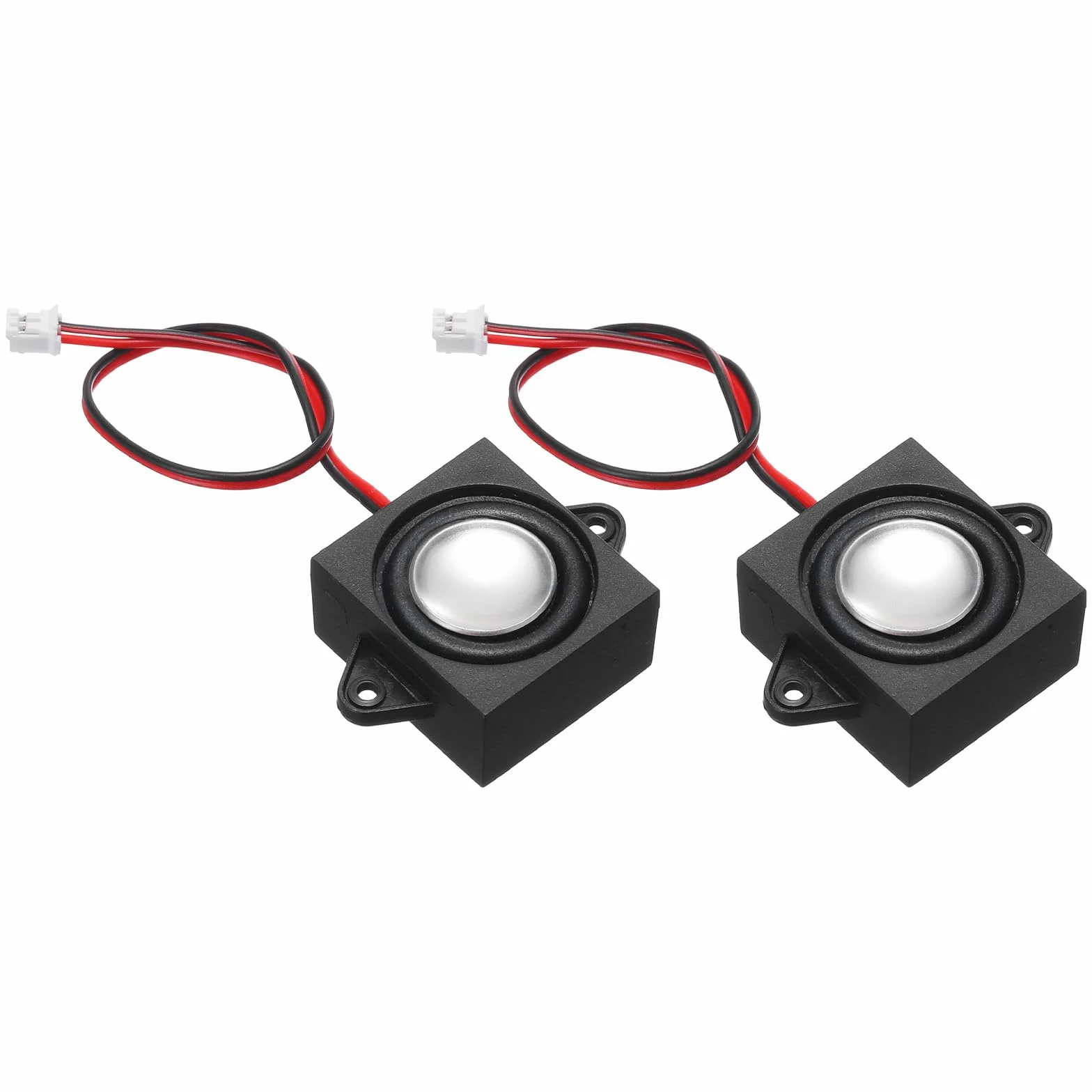 QUARKZMAN 2 szt. Głośniki 3 W 4 Ohm Mini Głośnik Mikrogłośnik z interfejsem Jst-Ph2.0 do małych projektów elektronicznych, maszyn reklamowych, monitorów LCD