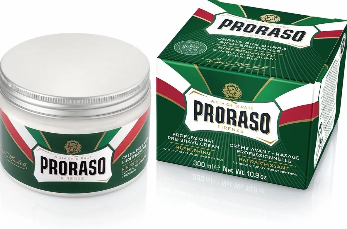 PRORASO GREEN Krem przed goleniem zmiękczająco - łagodzący do skóry normalnej 300ml