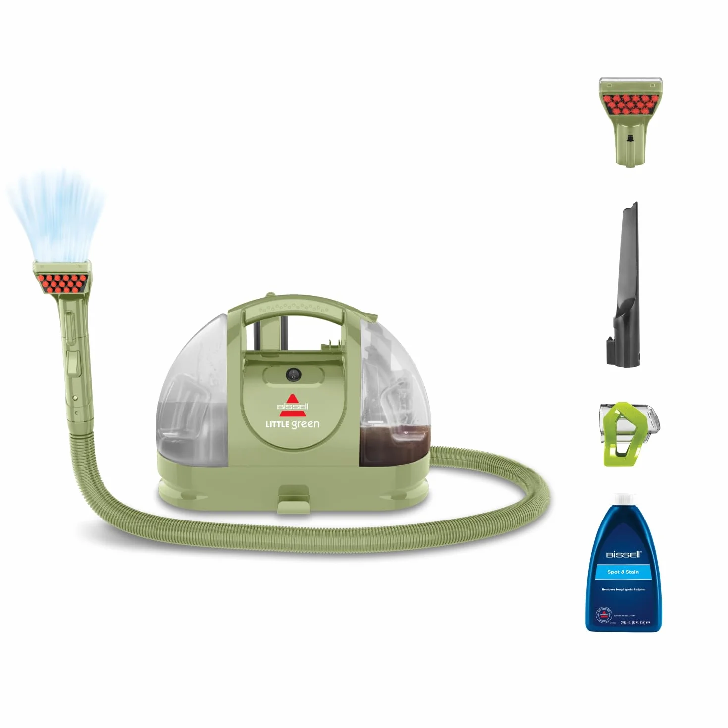 BISSELL Little Green Odkurzacz Piorący 340W 4098N do Tapicerki Dywanów Samochodów