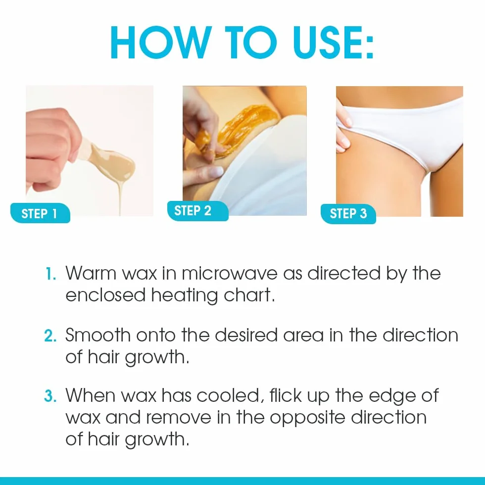 Surgi-wax Brazilian Waxing Kit For Private Parts, 4-Ounce Boxes (Pack of 3)