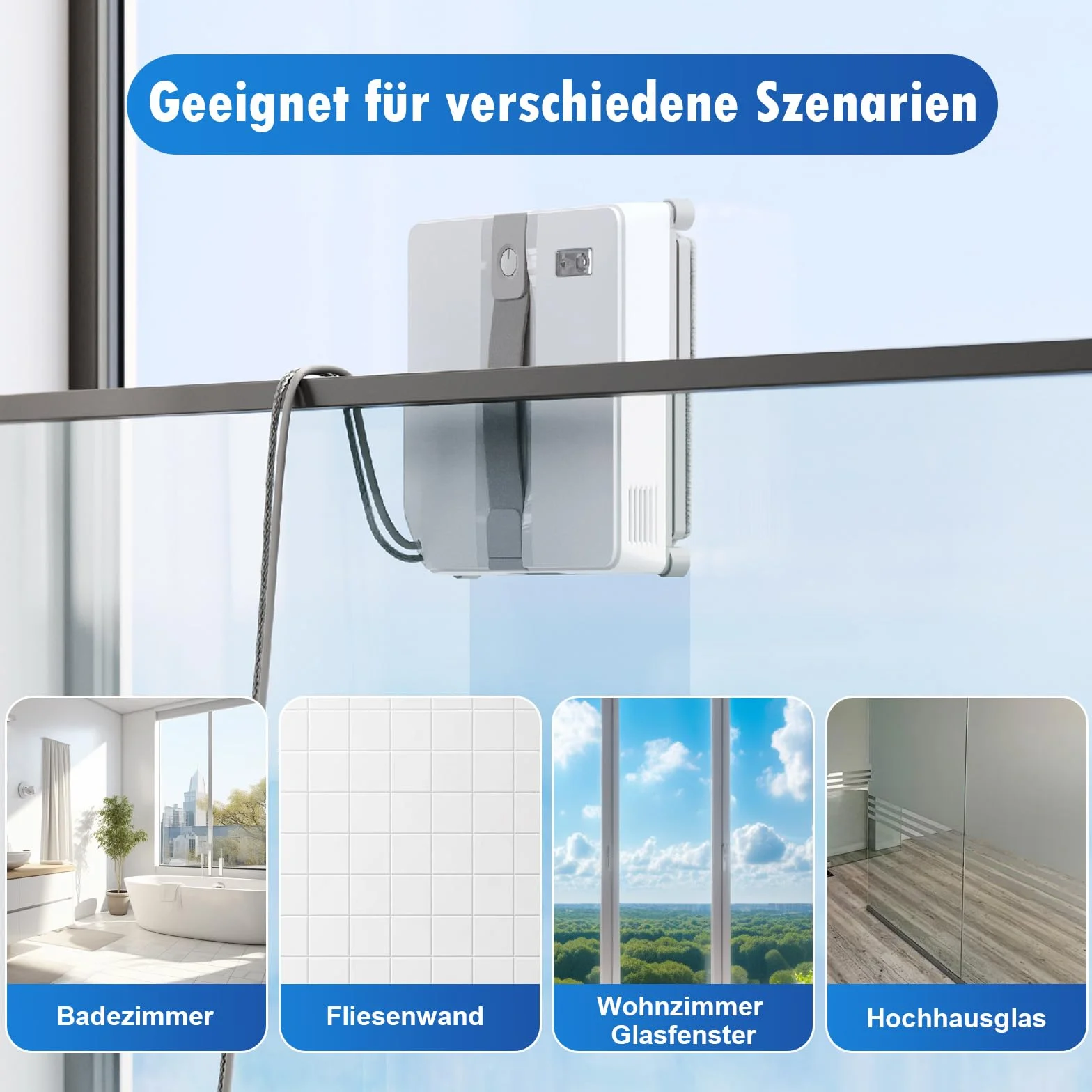 Ściereczki do czyszczenia ECOVACS WINBOT MINI zamiennik W-CC02-0012 wielokrotnego użytku