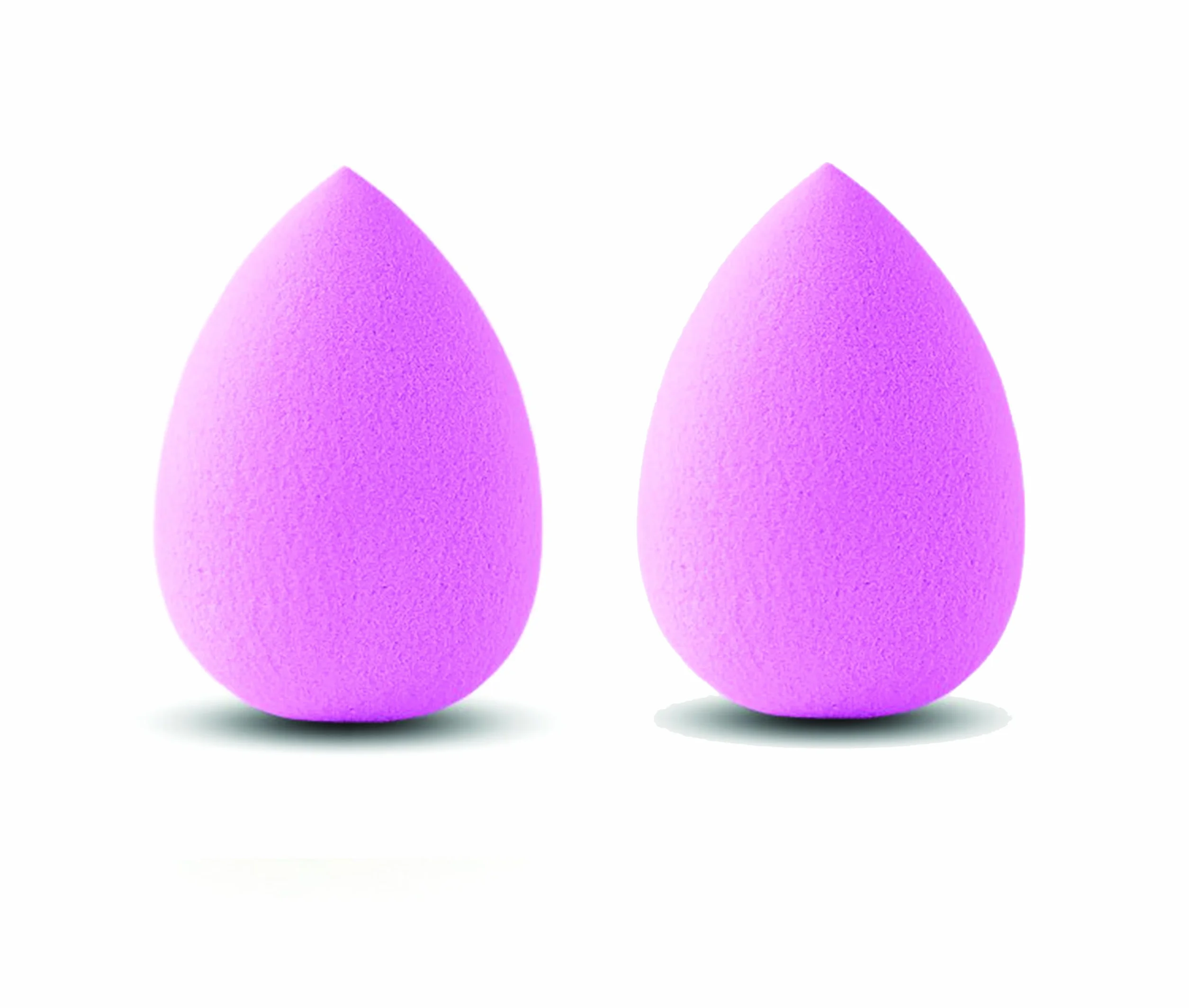 PARENCE.- Zestaw 2 gąbek do makijażu z podkładem, cieniem do powiek, policzkami, kremami w płynie/profesjonalny makijaż mieszany/beauty blender - losowe kolory