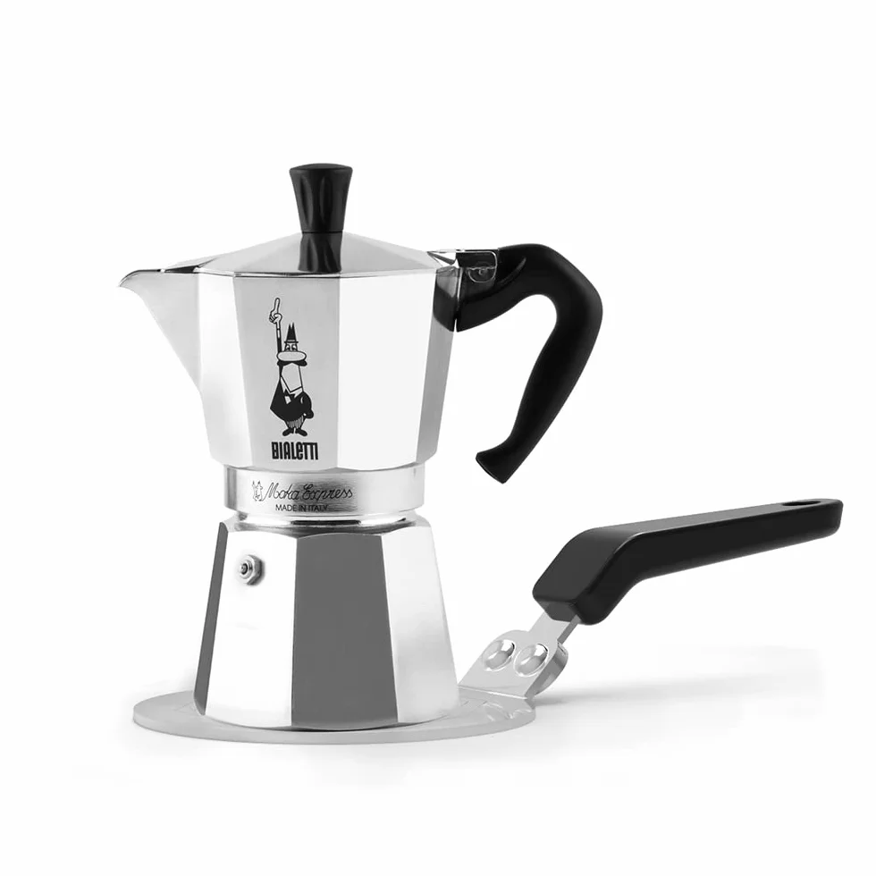 Bialetti Adapter do Płyty Indukcyjnej 13 cm Srebrny Czarny