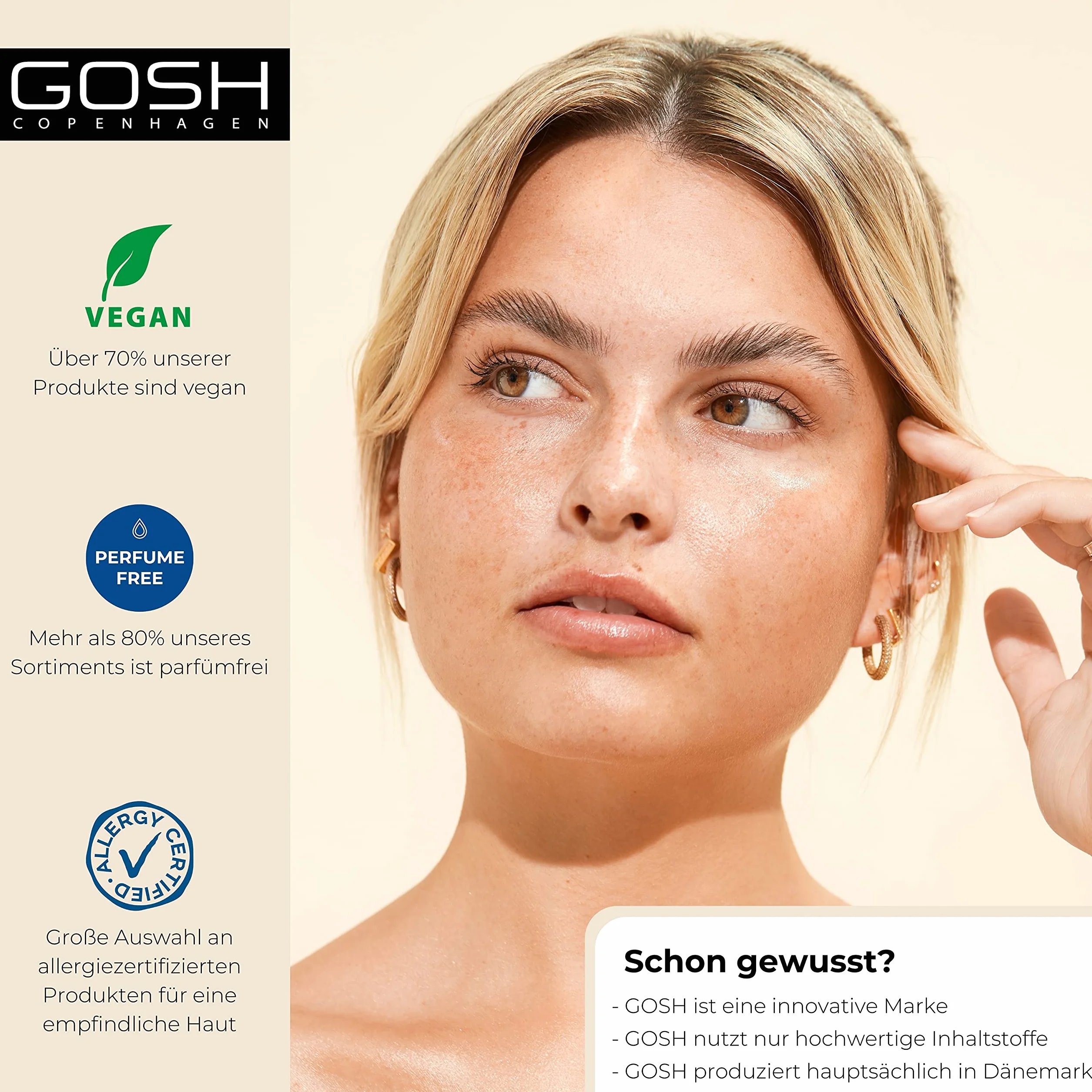 Gosh Bb Cream Foundation Primer Moisturizer #0-sand 30 Ml