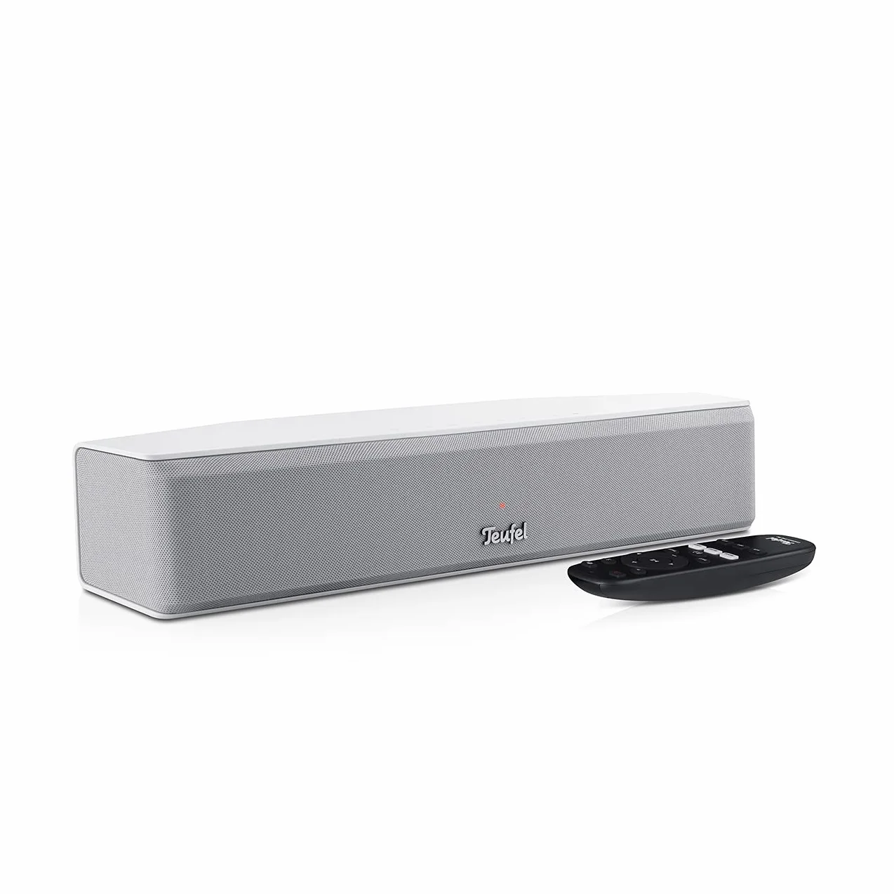 Soundbar Teufel CINEBAR ONE, Bluetooth, kino domowe, 2.0, HDMI, AUX, Optical IN, Bluetooth apt-X, 4 przetworniki High Performance, biały
