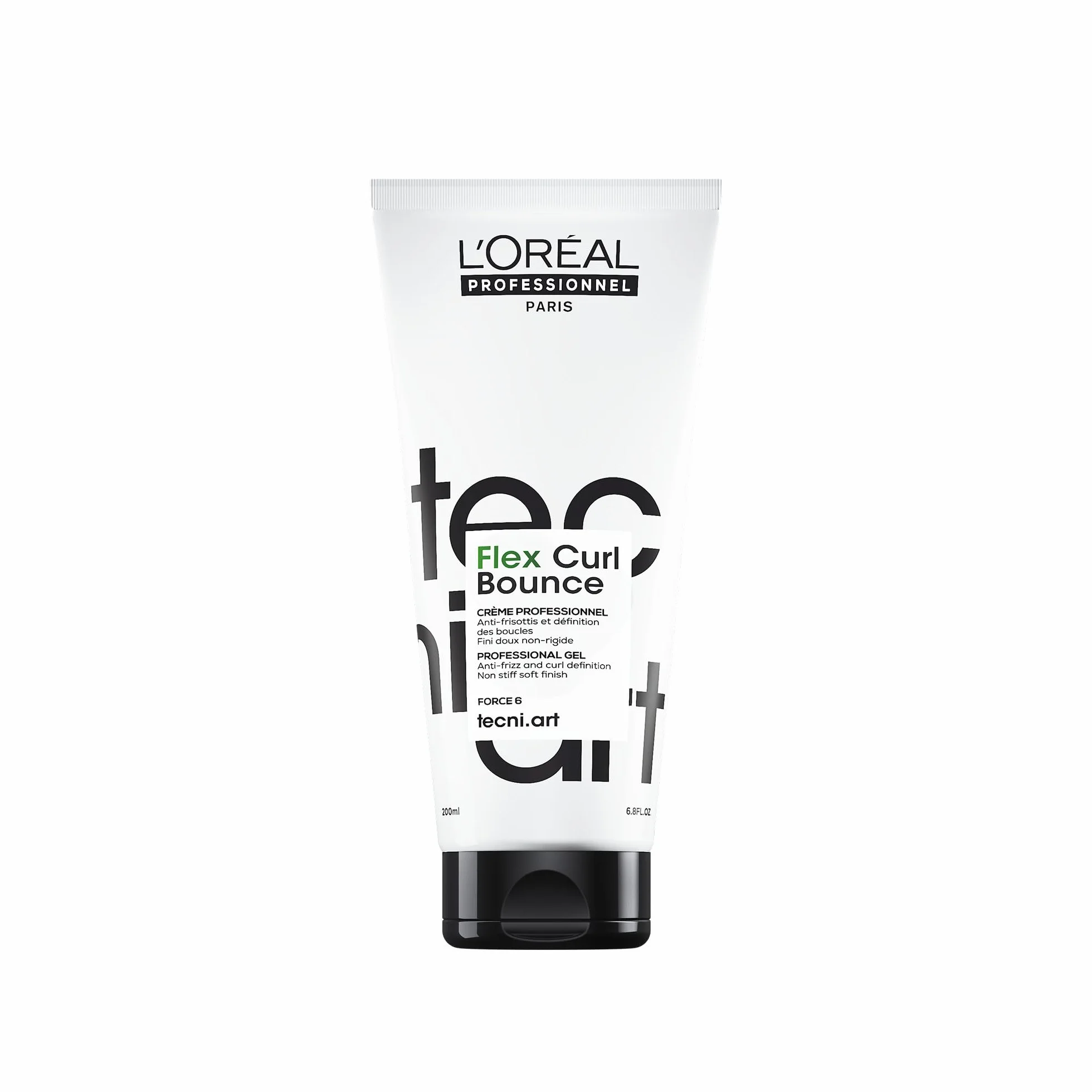 L'Oréal Professionnel krem do stylizacji zdefiniowanych loków, z włóknami regenerującymi dla elastycznego kształtu bez klejenia, Tecni.Art Flex Curl Bounce, 200 ml