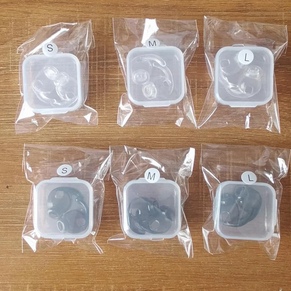 1 para silikonowych etui ochronnych do AirPods 4 ultra cienkie słuchawki wymienne etui ochronne na końcówki douszne akcesoria