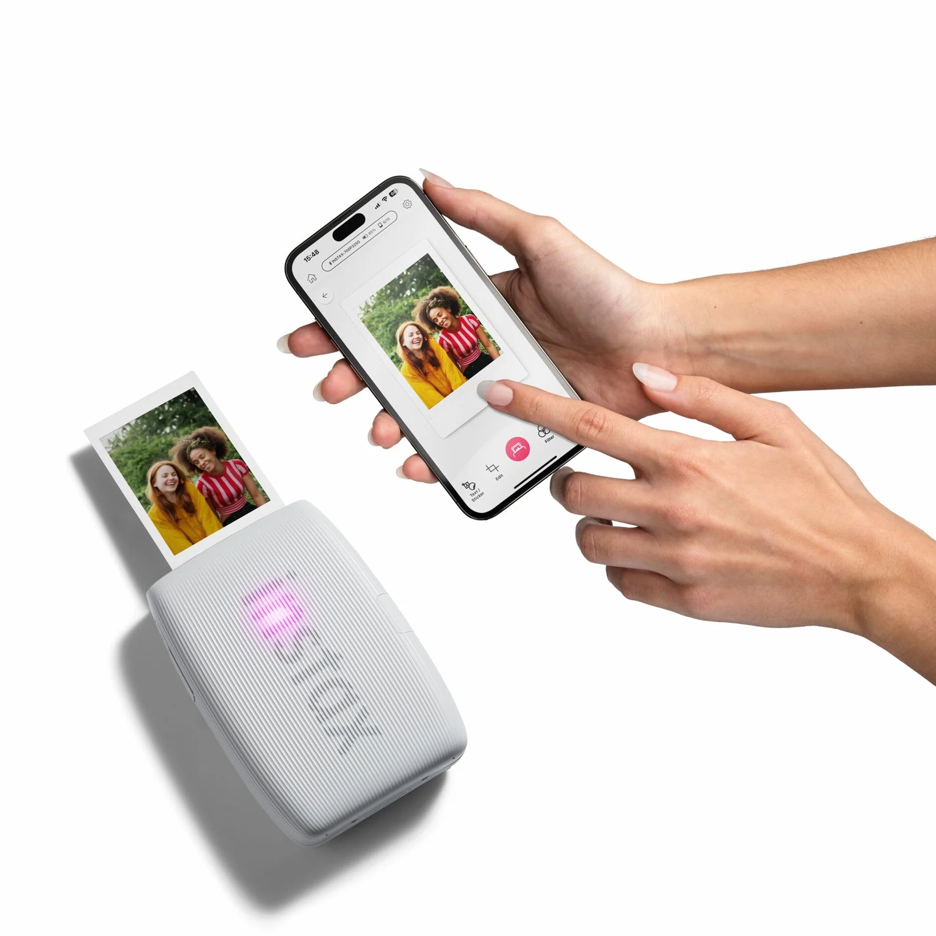 INSTAX mini LINK 3 drukarka do zdjęć ze smartfona, Clay White