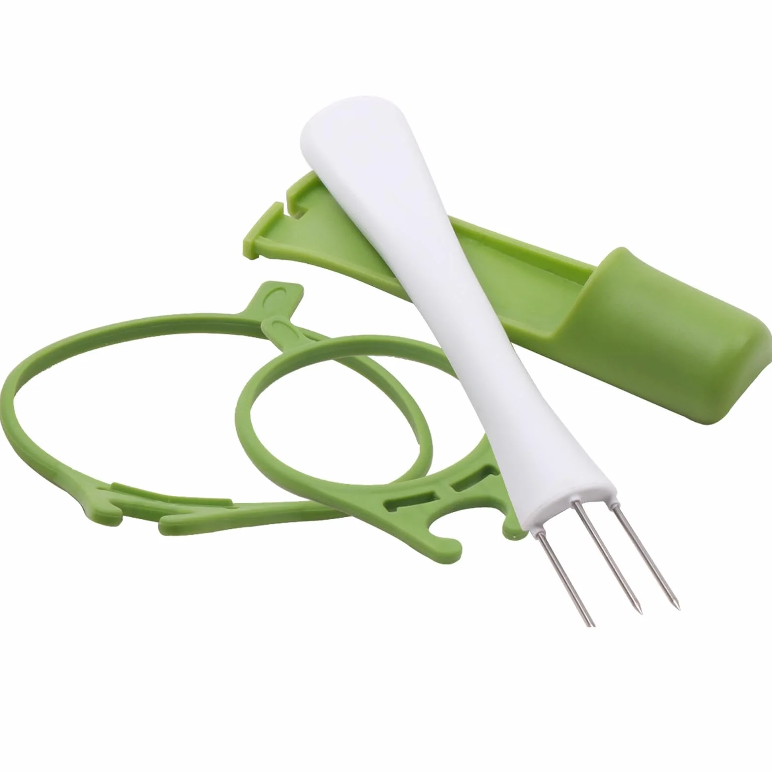 Pickle Grabber | Pickle Pickle,Wielofunkcyjny widelec do zbierania owoców | Zaciski do papryki oliwkowej ze stali nierdzewnej, unikalne gadżety kuchenne, narzędzie do chwytania
