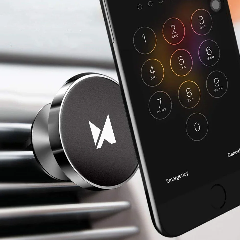 Wozinsky Holder uchwyt samochodowy magnetyczny uchwyt na telefon komórkowy auto kratka wentylacyjna samochód (WMH-04)