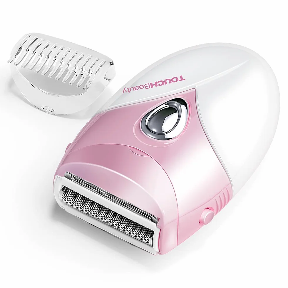 TOUCHBeauty AG-1459ADE elektryczna golarka damska, dlektryczna, trymer dla kobiet, do ciała, pod pachami, nogami i strefą bikini, Compact Lady Shaver AG-1459ADE