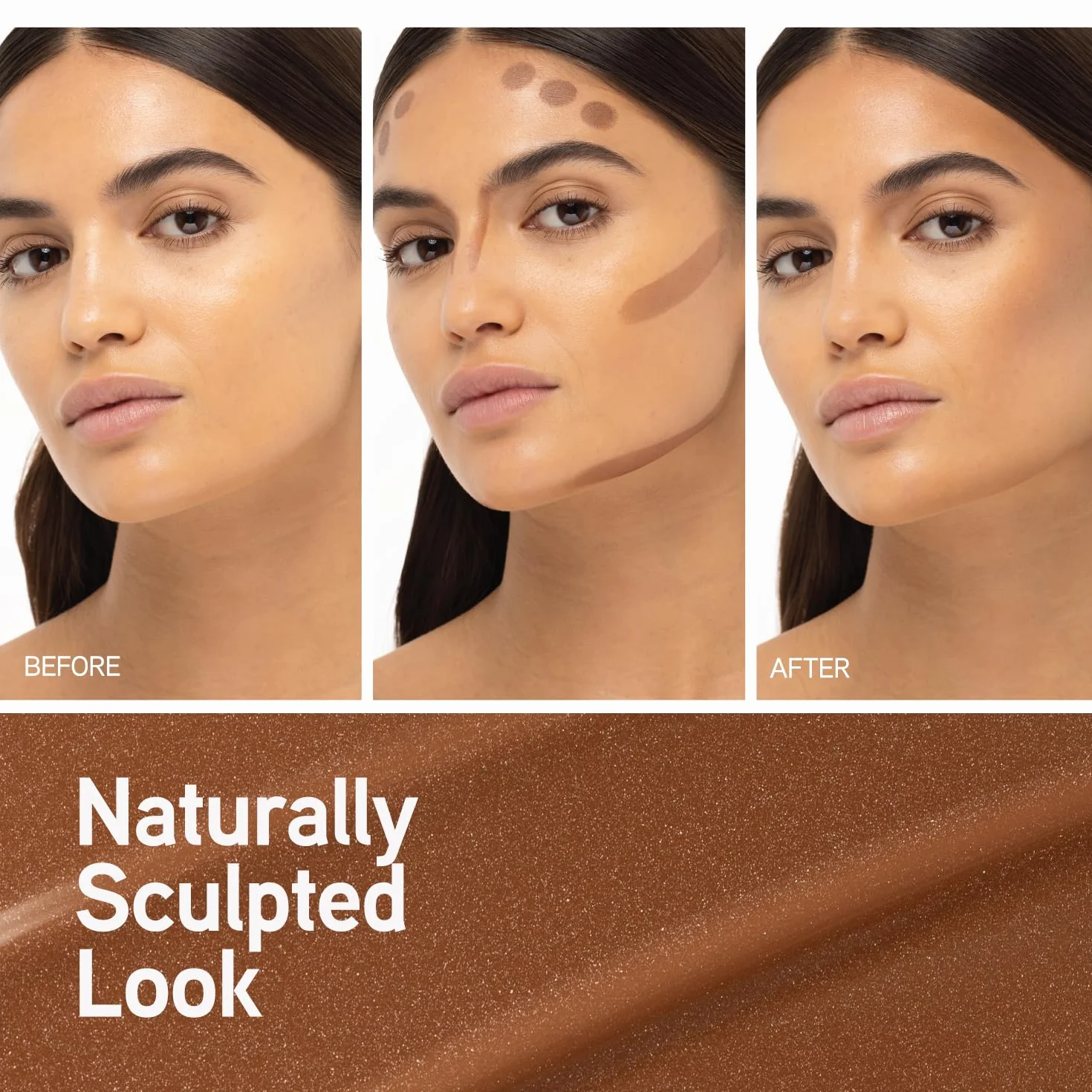Physicians Formula Butter Glow Contour Wand, Płynny Bronzer Zapewniający Natychmiastową Wyrazistość, Odżywczy i Kremowy, Łatwy w Aplikacji, Medium Deep