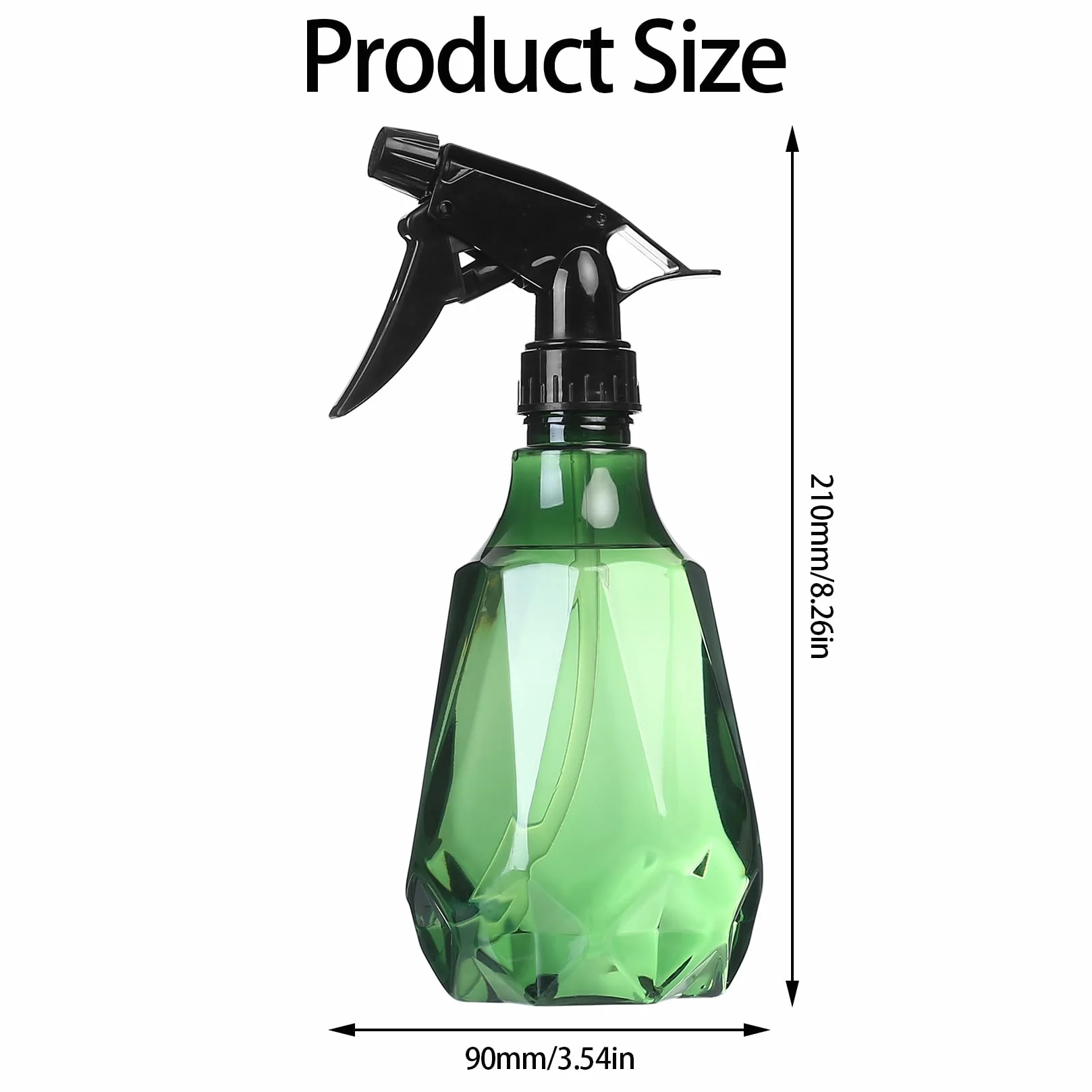 Butelki z rozpylaczem 500 ml 2 szt. do napełniania