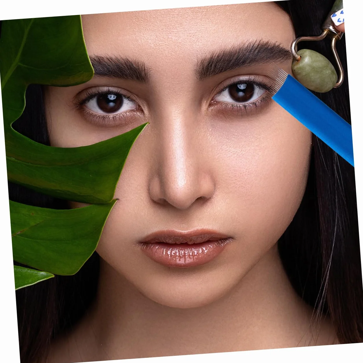 Healvian 30 Sztuk Igły Ostrza Microblading Do Tatuażu Brwi Przenośny Makijaż