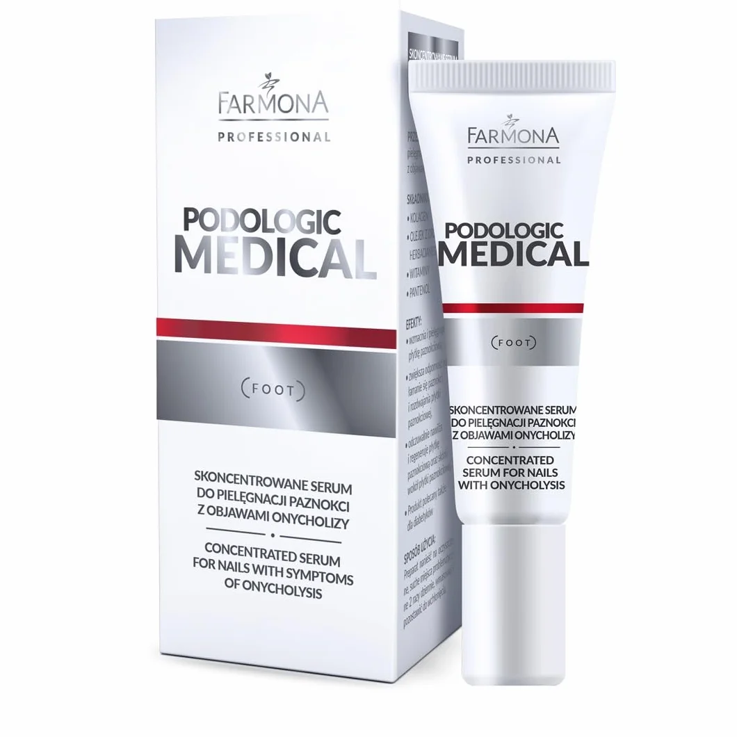 PODOLOGIC MEDICAL Skoncentrowane serum do pielęgnacji paznokci z objawami onycholizy 15ml