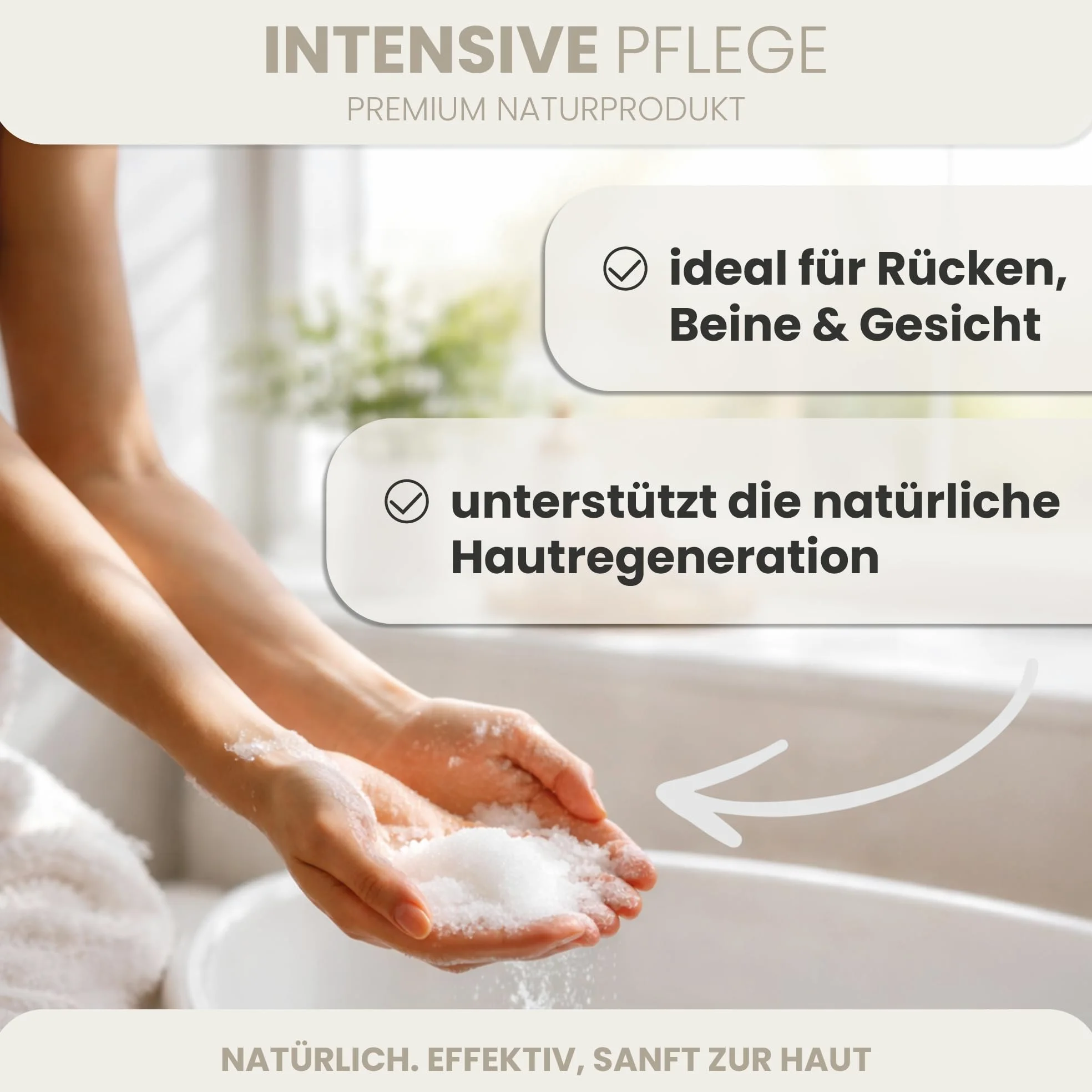 HAF – Sól do peelingu z Morza Martwego (wiadro 2 x 5 kg) – naturalny peeling do ciała z Jordanii. Do suchej skóry i twarzy można stosować w saunie, prysznicu lub łaźni parowej, wegańska i bez dodatków