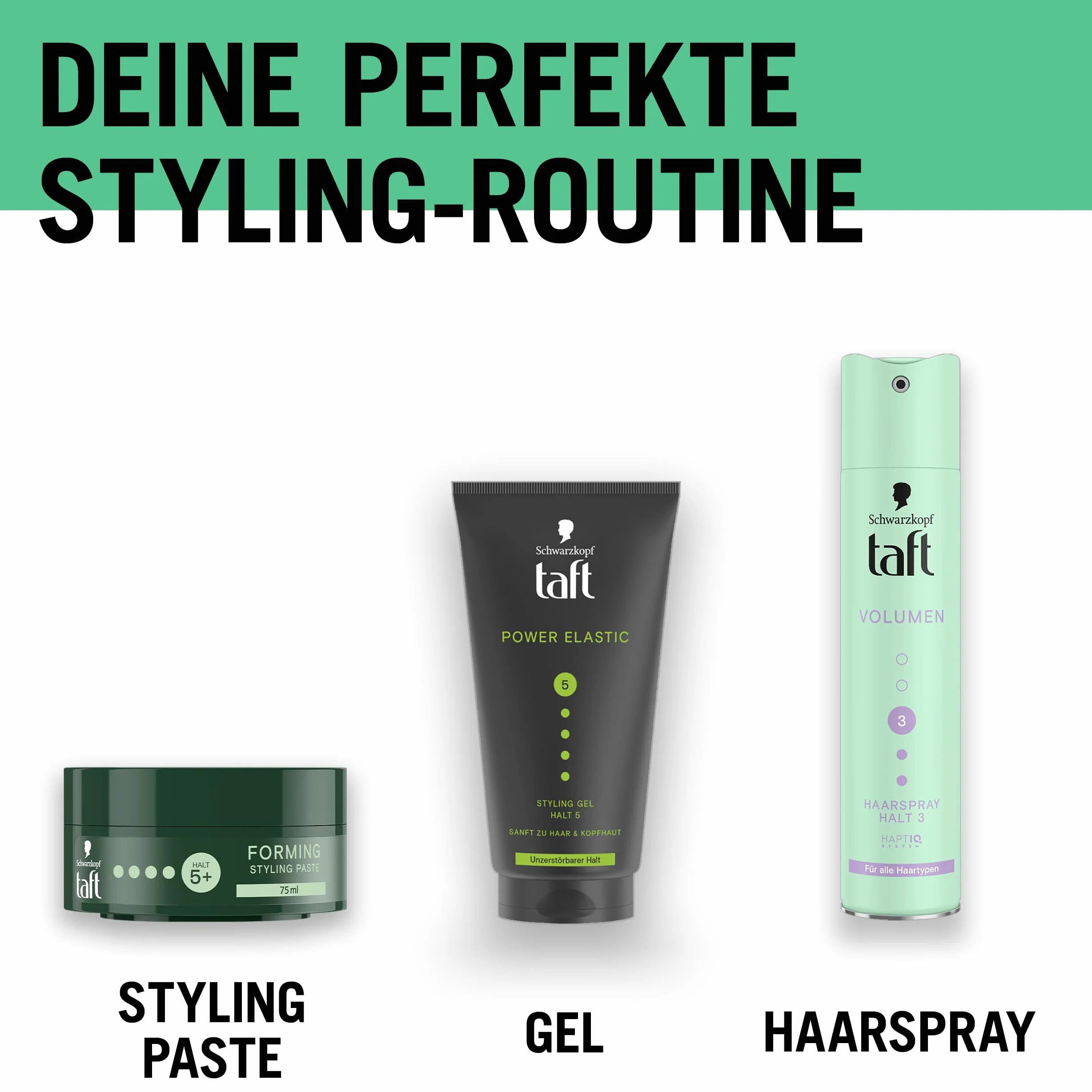 Schwarzkopf Taft Pasta do Włosów, 75 ml