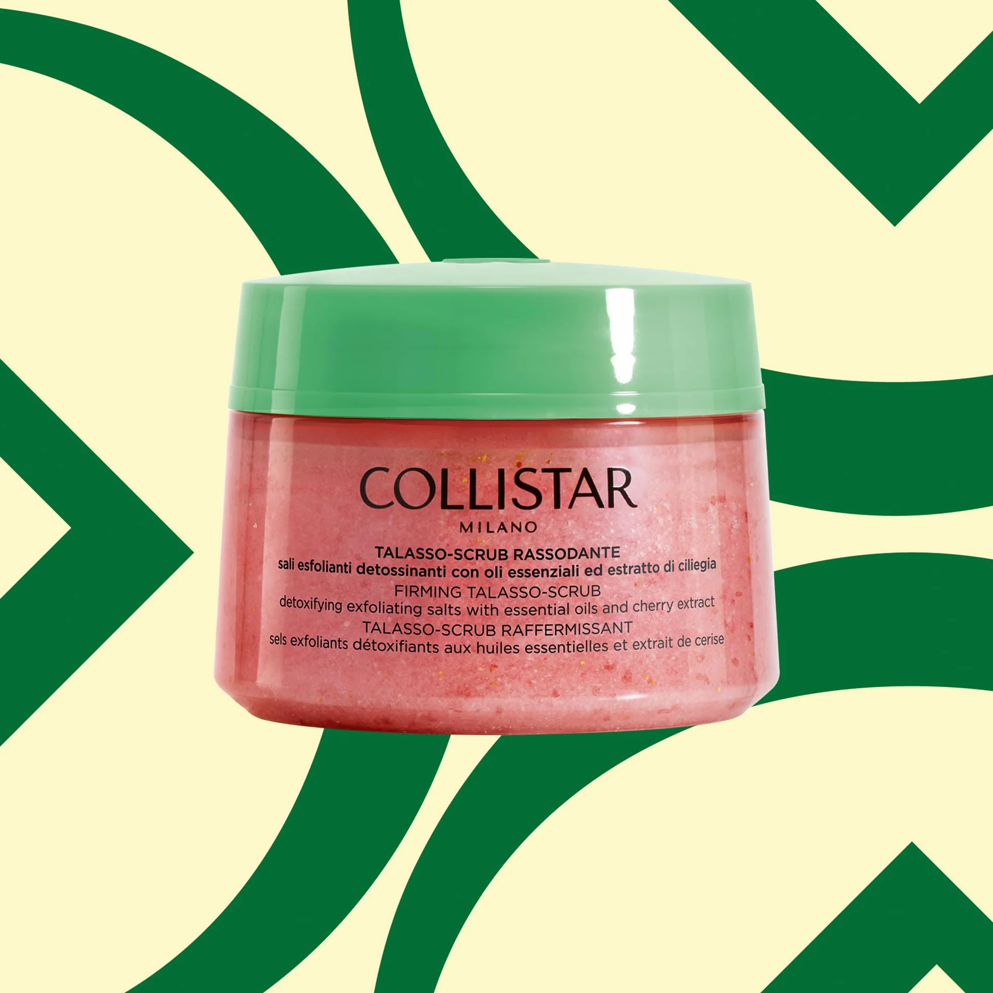 talasso scrub rassodante sali esfolianti detossinanti con oli essenziali di ciliegia maxi vaso da 700 gr