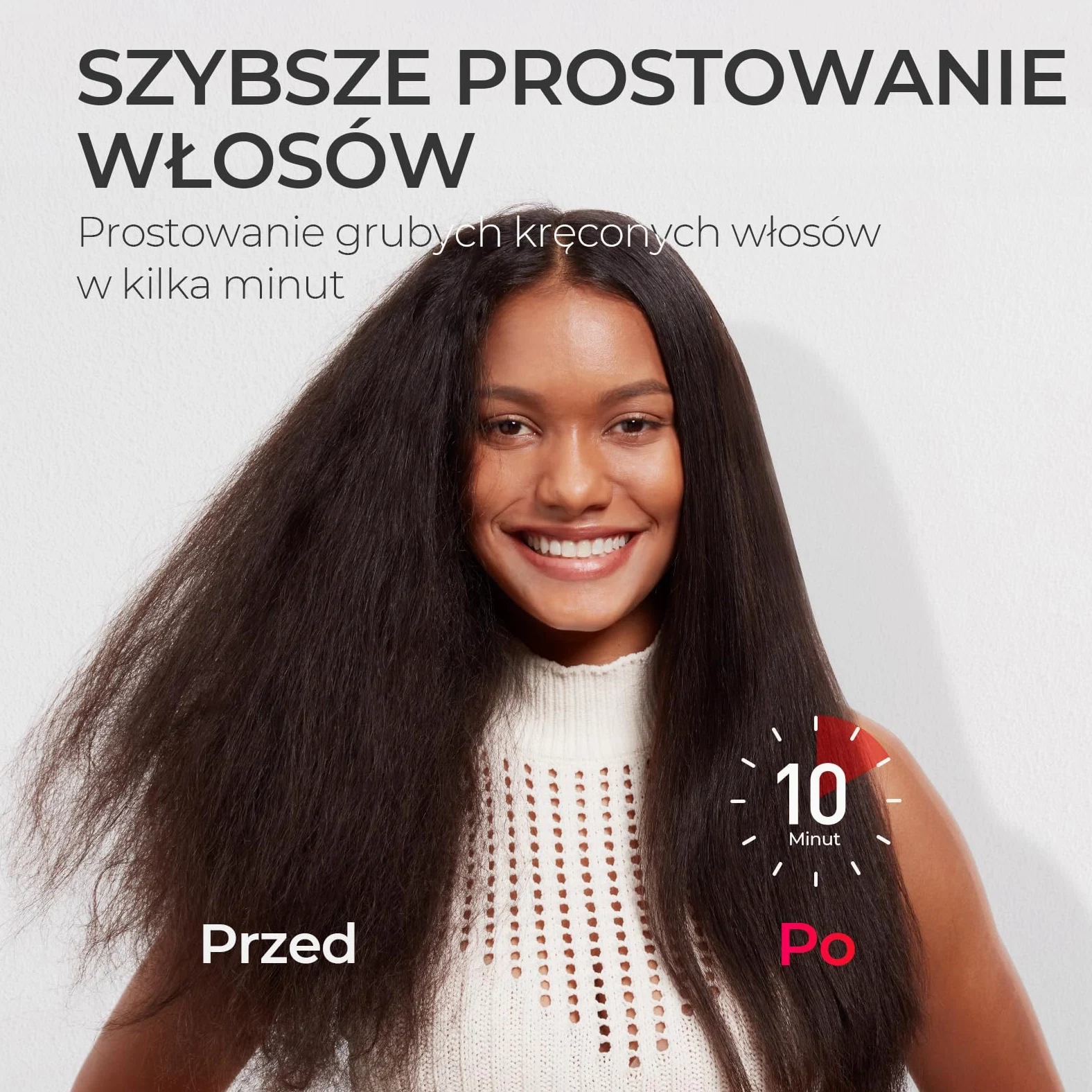 TYMO Ionic Plus Szczotka do Prostowania Włosów, Profesjonalna Prostownica, Szybka Stylizacja, 16 Temperatur, 80-230 ℃, Wyświetlacz LCD, Podwójne Napięcie, Szybkie Nagrzewanie, Zapobiega Oparzeniom