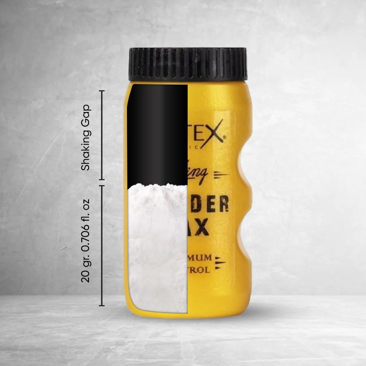 Totex Powder Wax 20 g | Mattifying Volume Hair Styling wosk w proszku | matowy wosk puder do stylizacji włosów | puder do stylizacji włosów