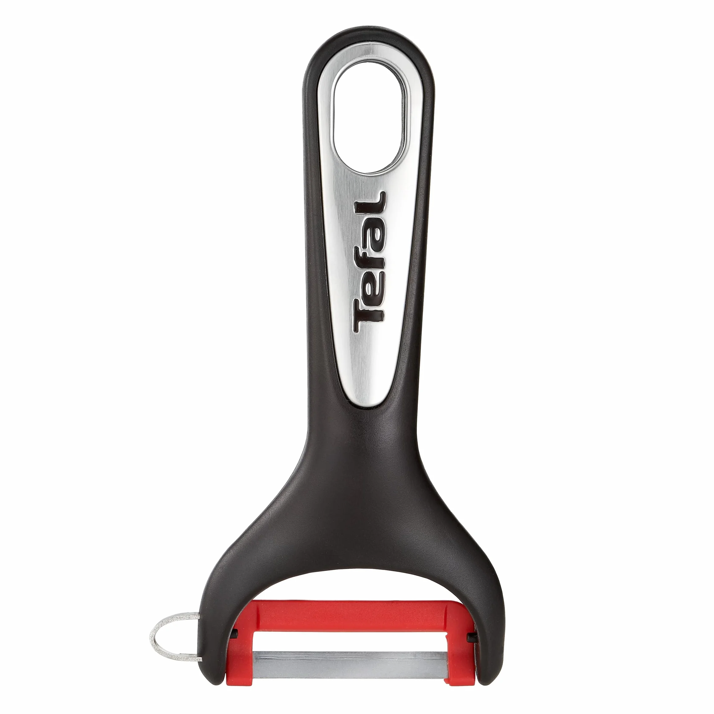 TEFAL Obieraczka do warzyw Y Ingenio Stal nierdzewna Ostre obrotowe ostrze Mycie w zmywarce czarny