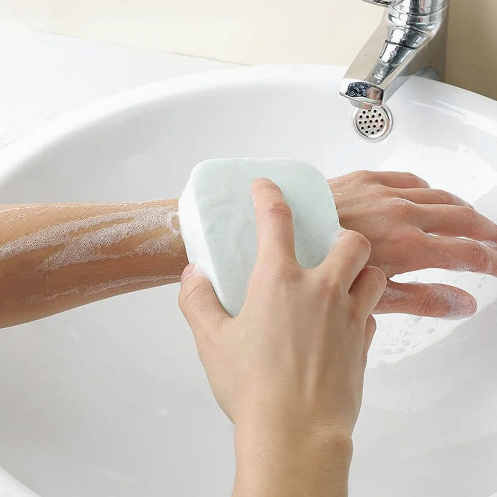 Ręcznik złuszczający Miękka gąbka do ciała Złuszczająca gąbka pod prysznic Loofahs Gąbka pod prysznic dla dorosłych i dzieci Gąbka do kąpieli Gąbka do szorowania Rękawiczki złuszczające (ko