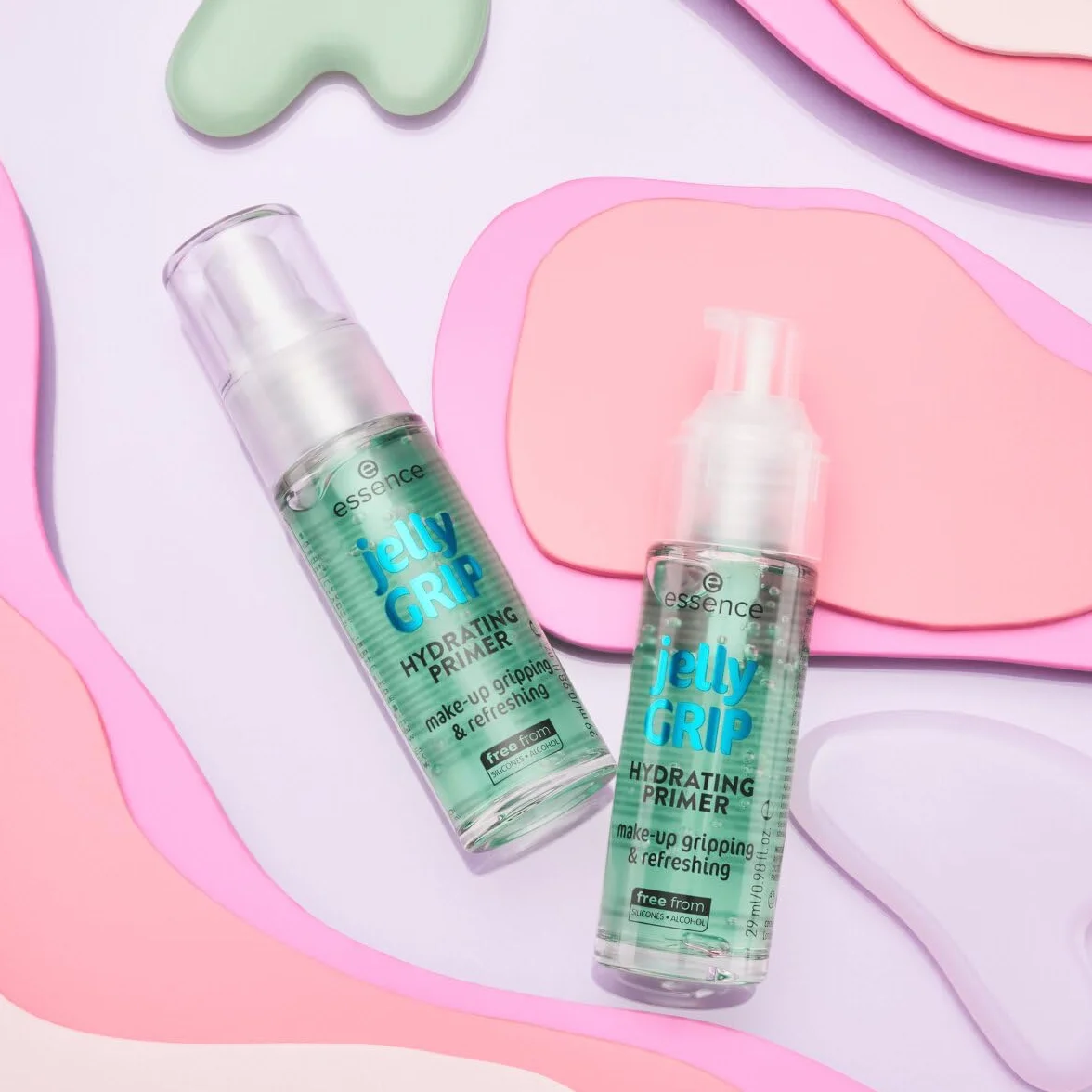essence Żelowa baza pod makijaż jelly GRIP, nawilżanie, wygładzanie, podkład, naturalny, przeświecający (29ml)