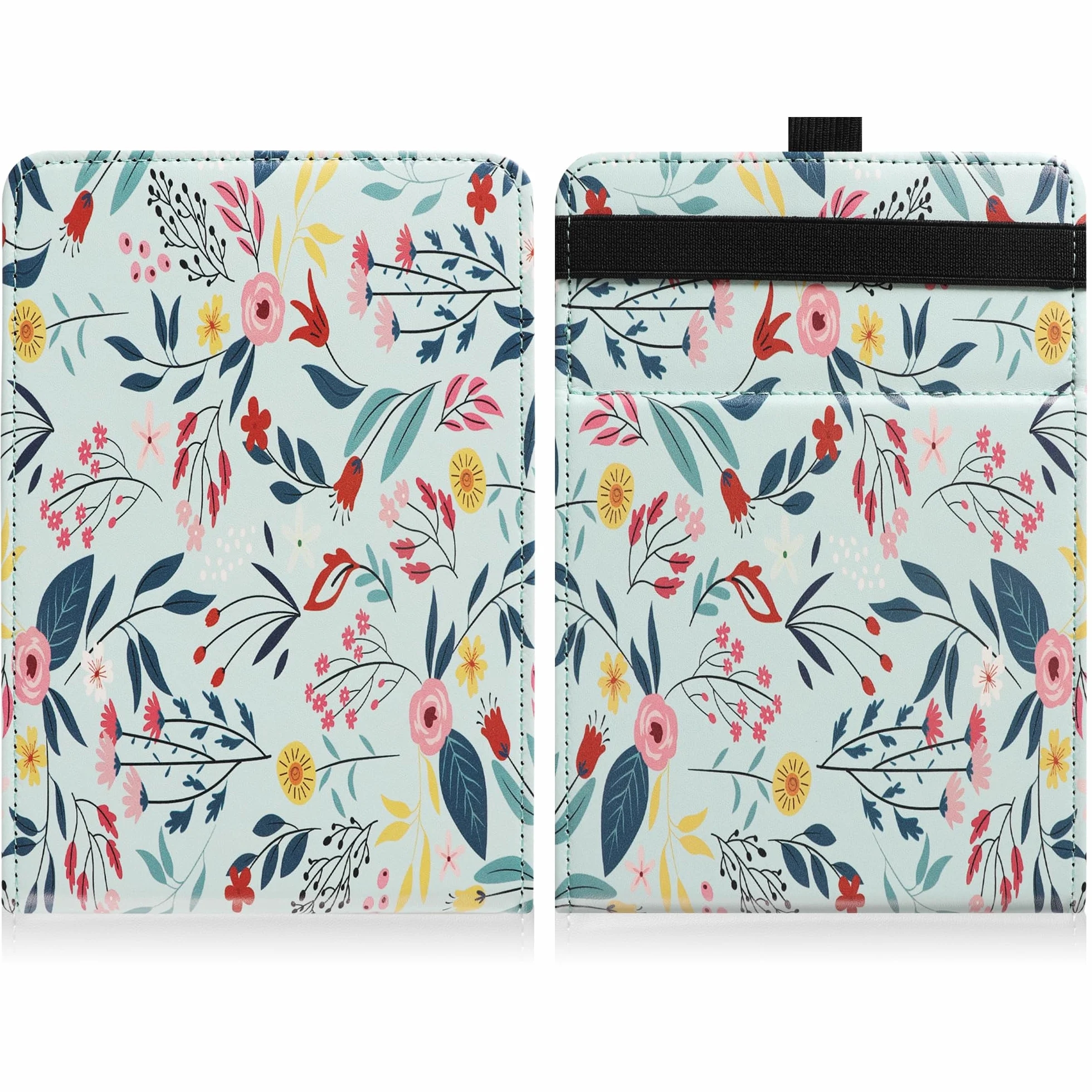 VOVIPO Uniwersalne etui ochronne do czytników Kindle paperwhite 15.2 cm, 17.8 cm, 17.8 cm, foliowa, stojak z paskiem na rękę, kompatybilny z czytnikiem kindle paperwhite/Kobo/Pocketook/Sony 6/6.8/17.8