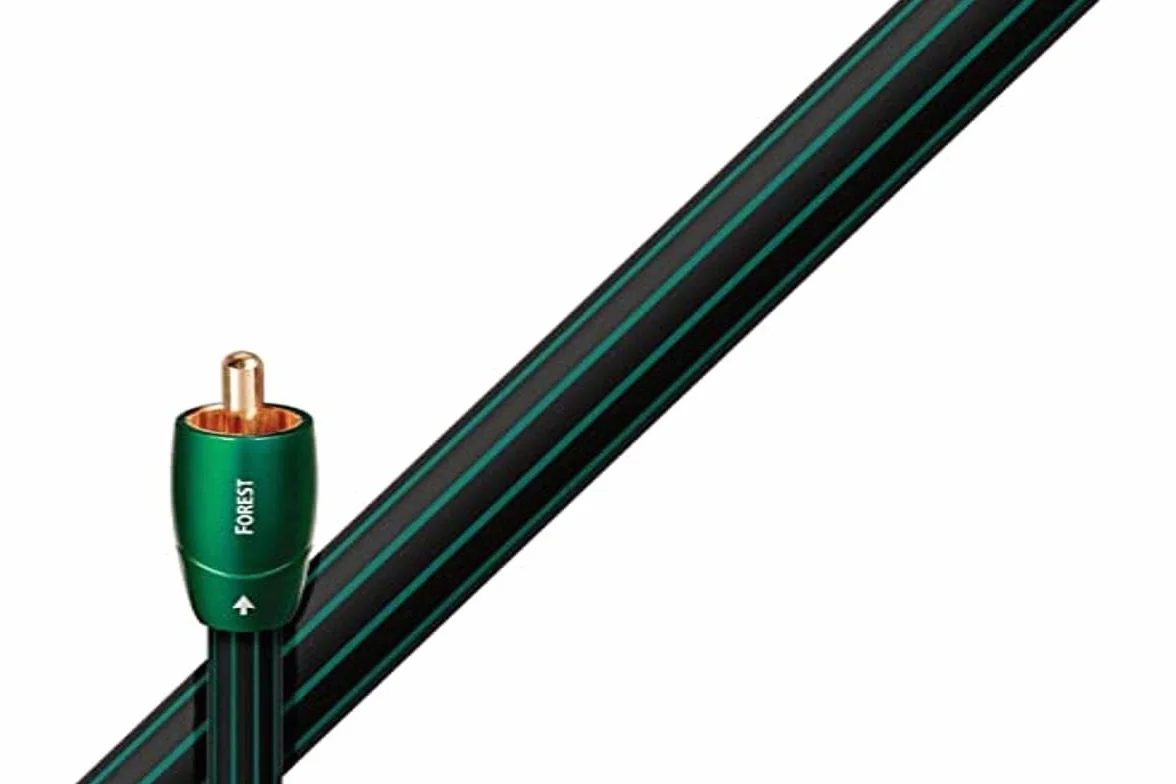 AudioQuest Coax Forest kabel koncentryczny, czarny, długość: 0,75 m, pozłacane złącza, 75 omów