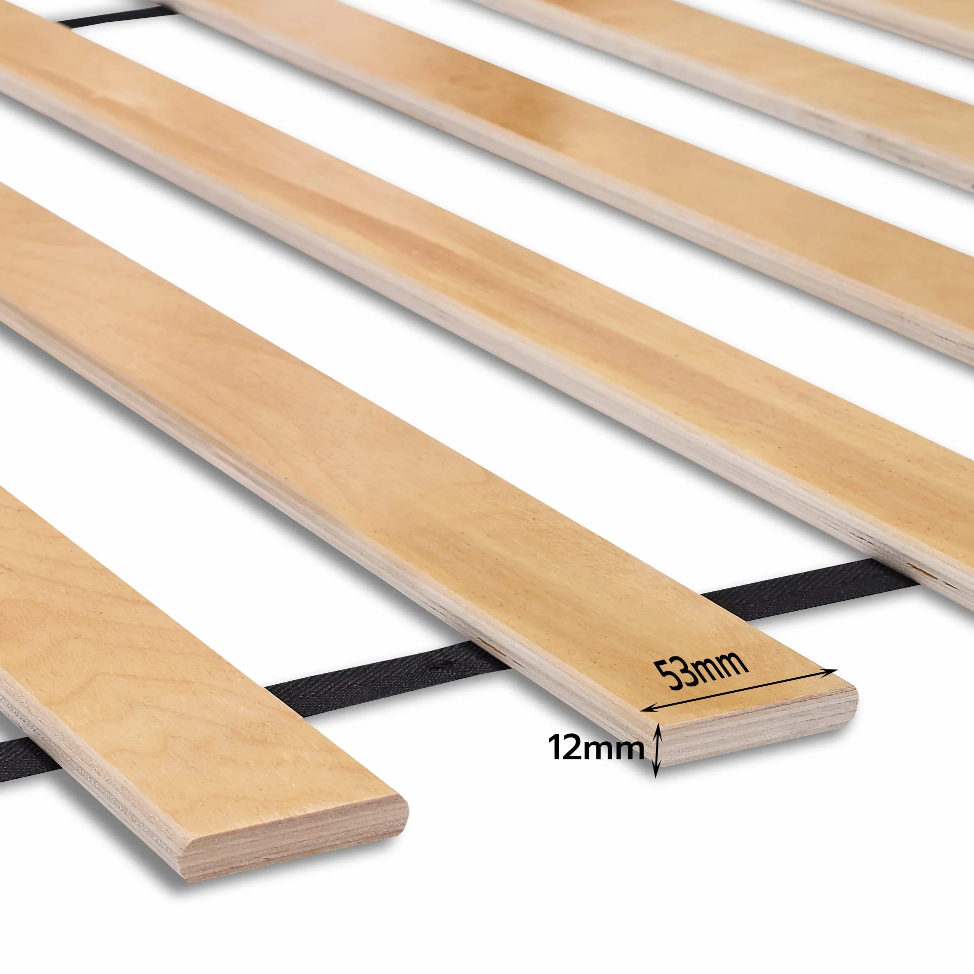 Stelaż rolowany Solid Frame LP17 100 x 200 cm do łóżka - wysokiej jakości zwijany stelaż listewkowy 17 prostych listew z drewna brzozowego połączonych taśmą. Bardzo mocna rama - wytrzymuje nacisk do