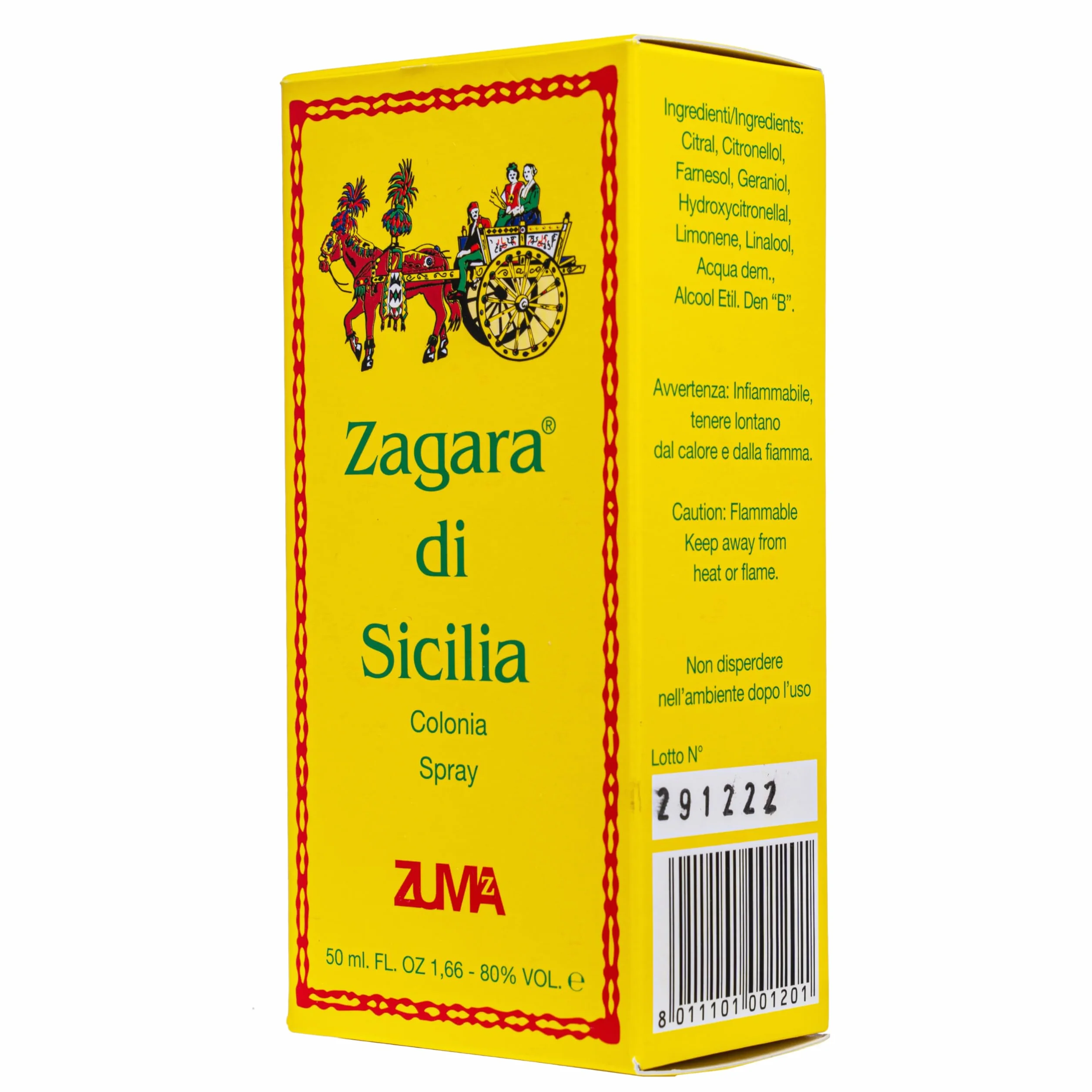 Perfumy Zuma - Zapach Zagara by Sycylia Kolonia Unisex Kwiatowy Zapach Spray - Unikalne emocje Neroli i Nuty Kwiatowe Wyprodukowano we Włoszech (Zagara di Sicilia 100 ml)