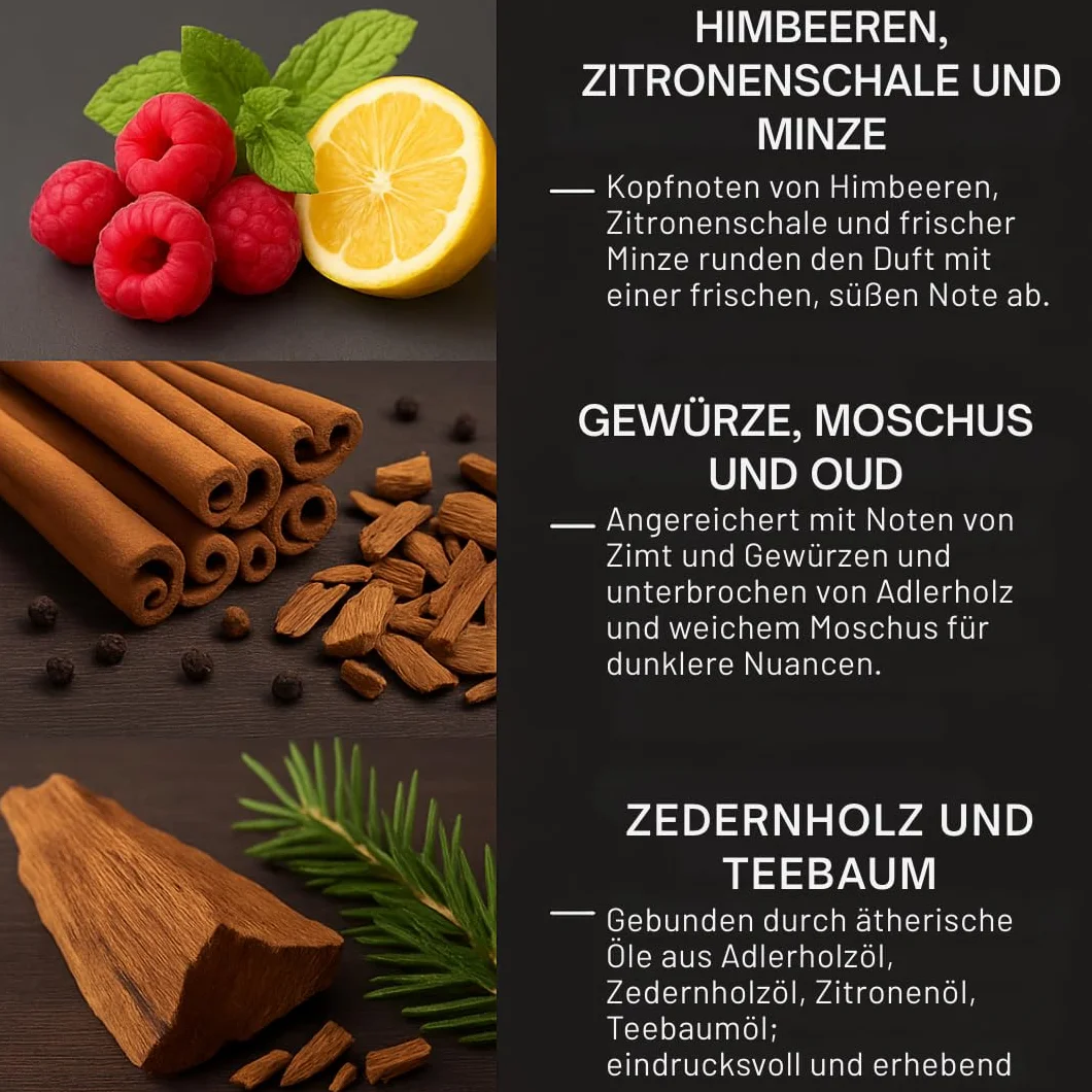 ZOUSZ Gold Oud Balsam do brody dla mężczyzn, bogate, ziemiste pachnące masło do brody z naturalnymi olejkami, nawilża, zmiękcza i zwalcza brodę, pielęgnacja skóry premium i pielęgnacja brody, 50 g