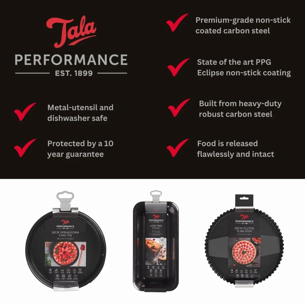 Tala Performance forma do chleba 450 g, stal węglowa, 20,1 x 10,4 cm