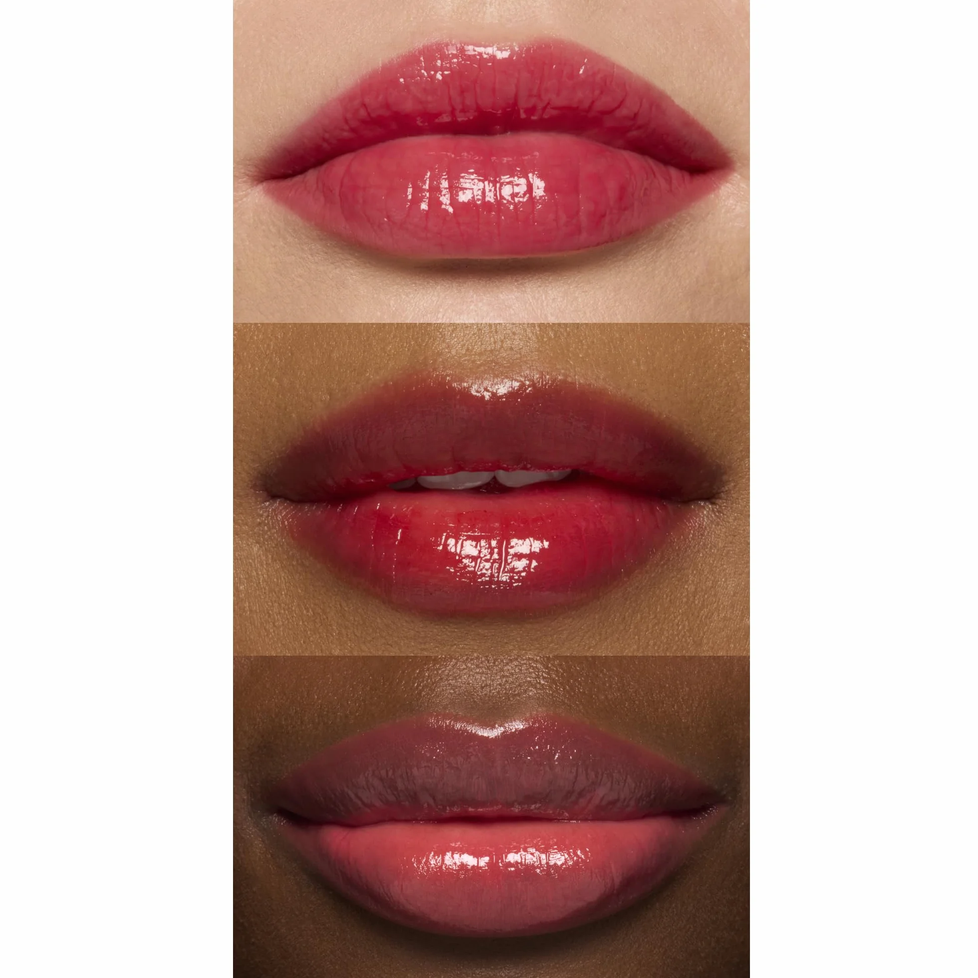 e.l.f. Glossy Lip Stain, długotrwały lekki odcień do ust dla odrobiny koloru sheer i delikatnego połysku, wegański, nietestowany na zwierzętach, Fuchsia Fantasy