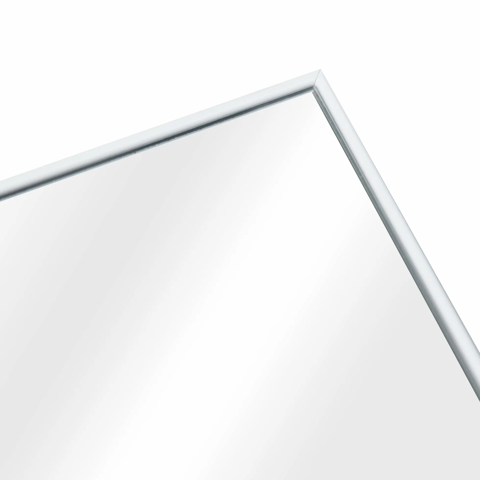 Barletta lustro stojące 150x35 cm prostokątne przechylane białe