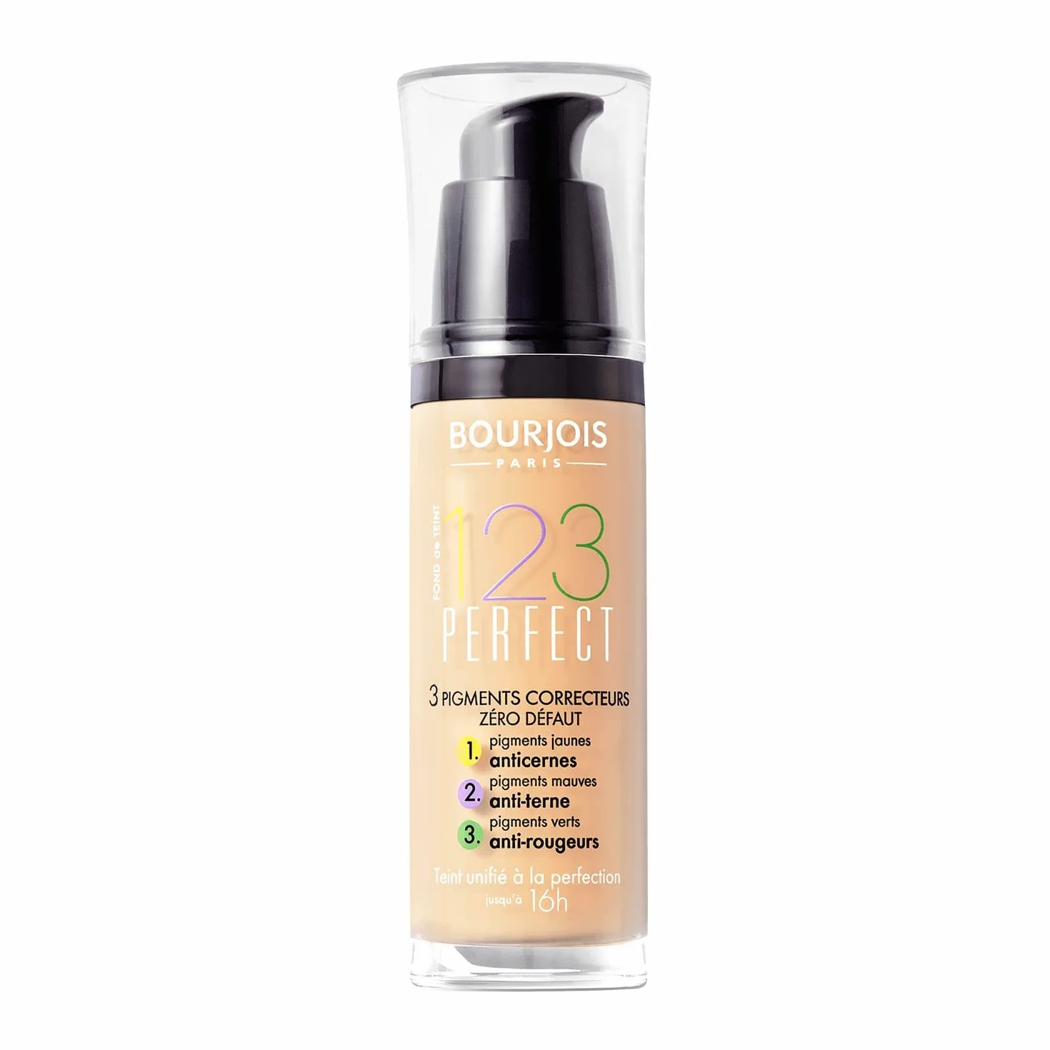 Bourjois 123 Perfect długotrwały podkład kryjący nr 52 - Vanilla, 30ml