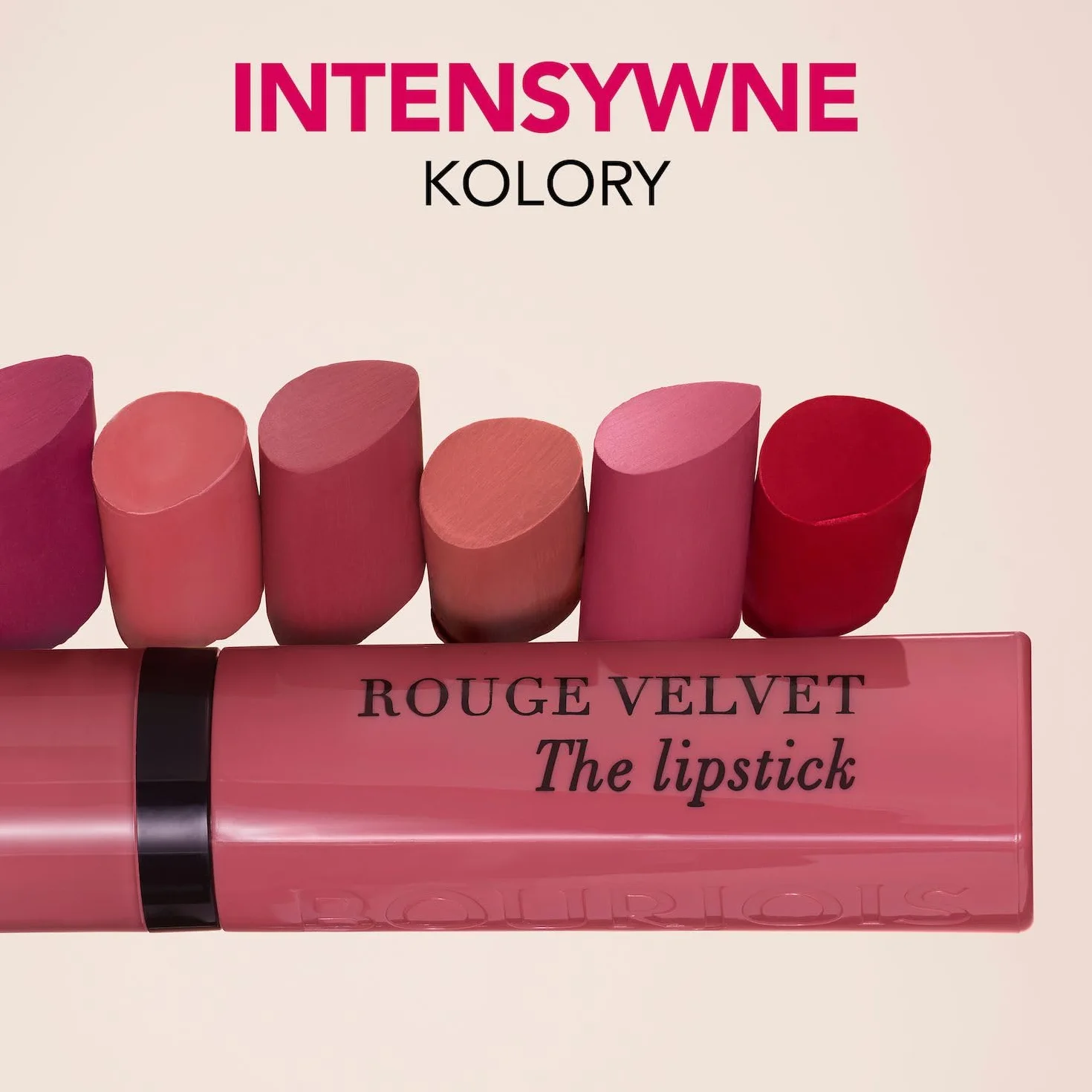Bourjois Rouge Velvet The Lipstick trwała szminka matowa nr 02 Flamin' Rose