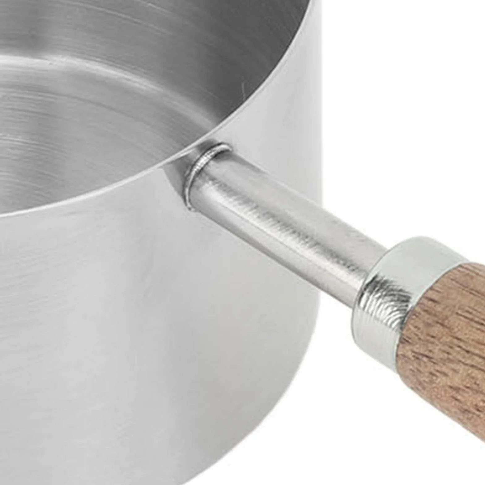 Rondel ze Stali Nierdzewnej 200 Ml do Masła i Sosu, Mini Patelnia
