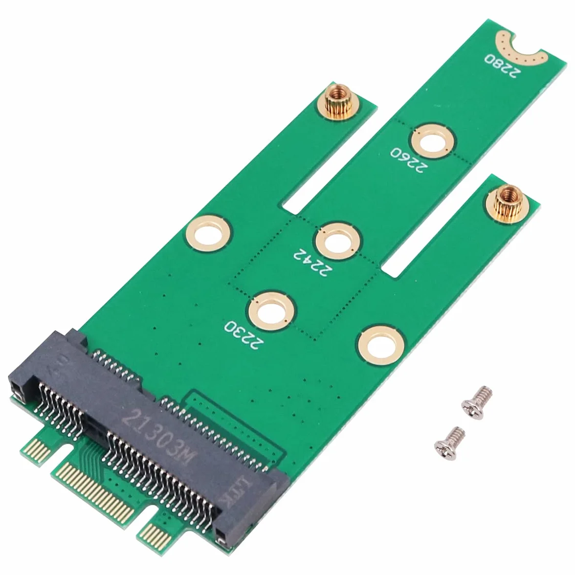 MSATA Adapter MSATA na M2 SSD Adapter Card M2 B&M Klucz Interfejs Dysk twardy Konwerter Board