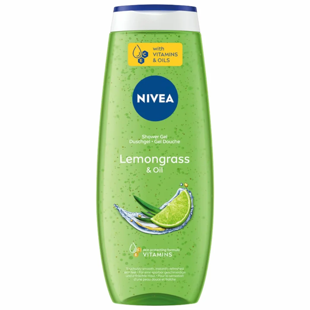 NIVEA Lemongrass & Oil Odświeżający żel pod prysznic do ciała 500 ml