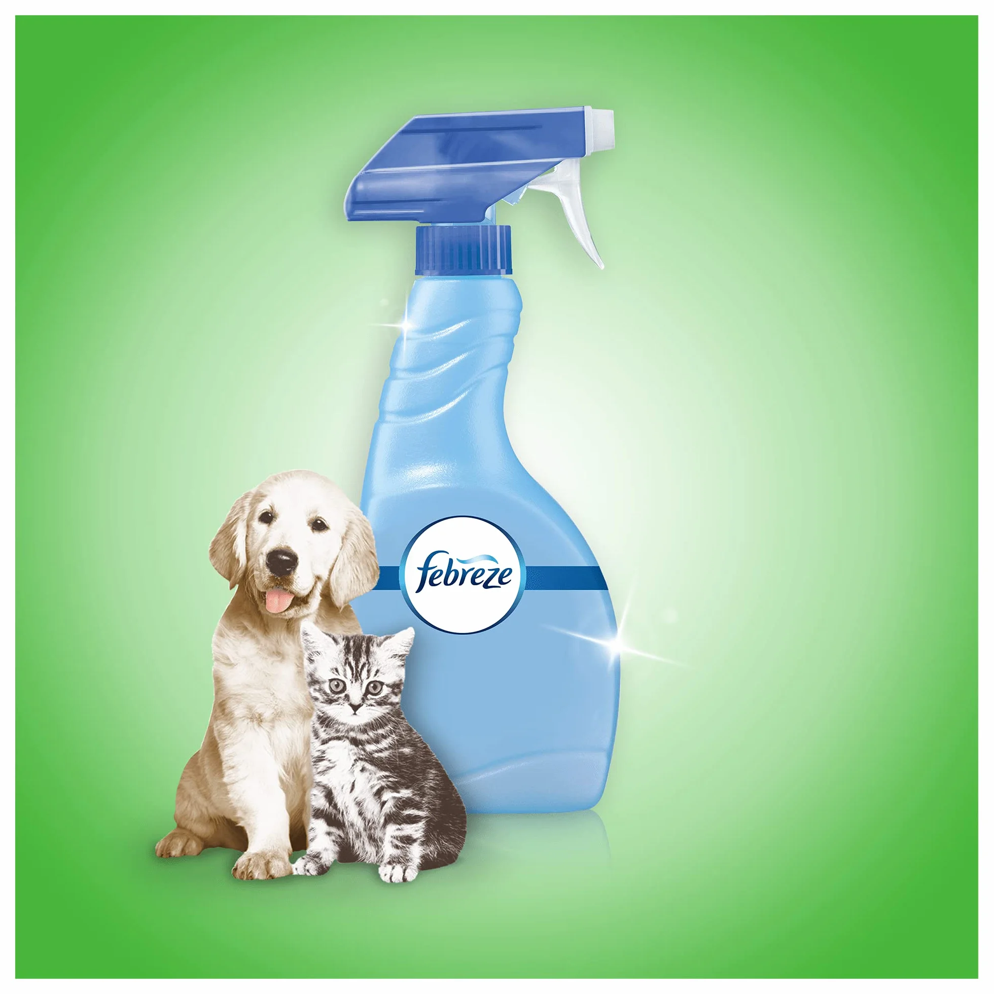 Febreze Spray odświeżacz powietrza 8 x 500 ml Maxi format eliminuje silne zapachy