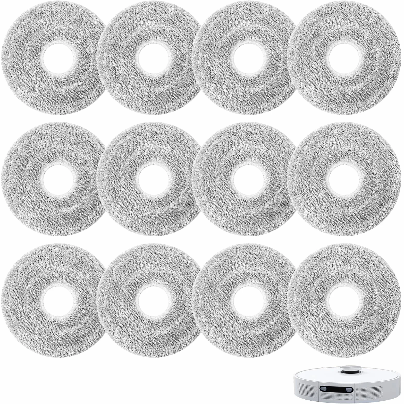 Ściereczki do wycierania Dreame S10/S10 PRO/S10 PRO PLUS/S10 PLUS/S10PRO UltraS20, S20/520 Pro, X10/X10 PRO/X10/Pro Ultra, X20/X20 PRO PLUS, X30/X30 PRO, L10 S Ultra/L1 0S PRO Ultra zakres
