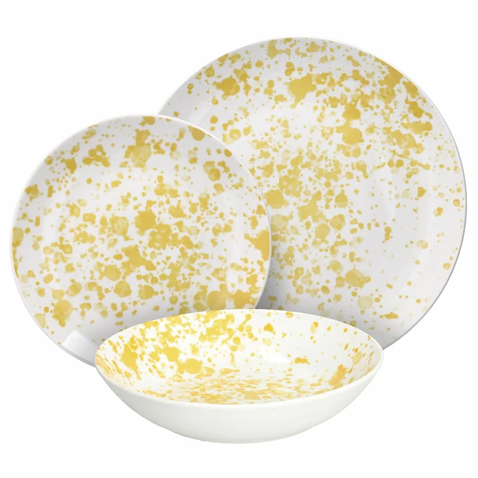 Tognana Apulia zestaw obiadowy 18-częściowy dla 6 osób, porcelana, wielokolorowy