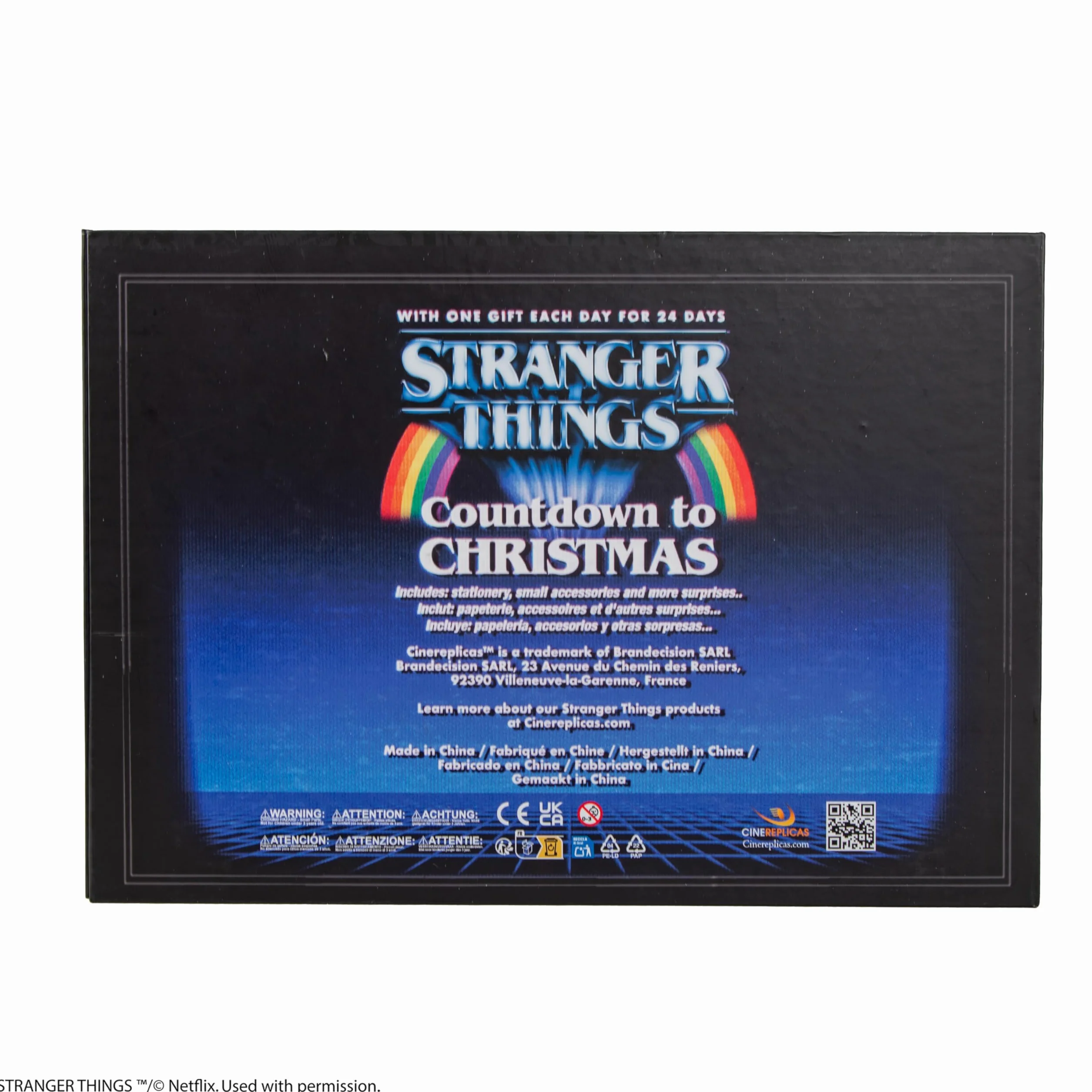 CINEREPLICAS Kalendarz adwentowy Deluxe Stranger Things 2025 - oficjalna licencja