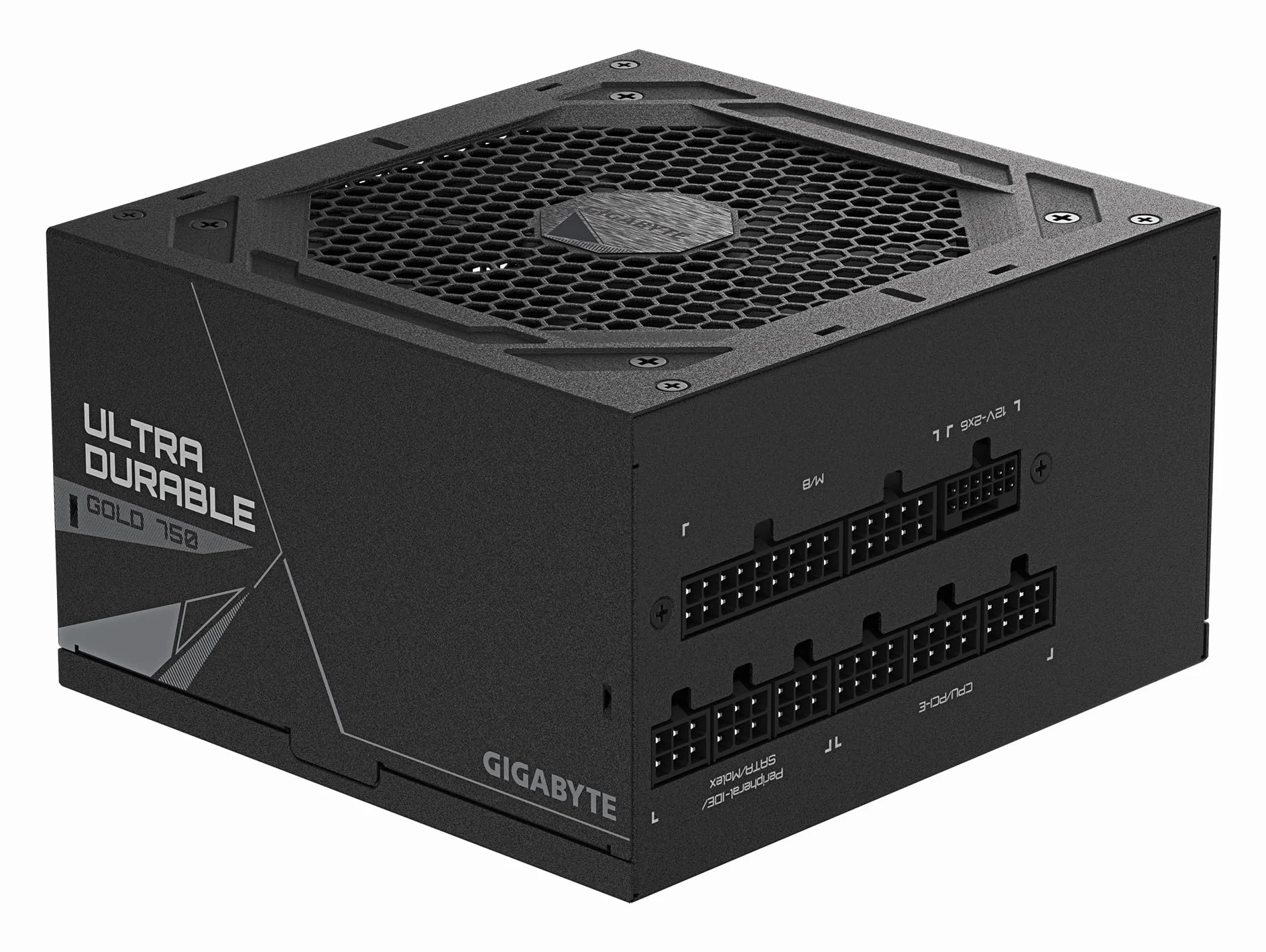 GIGABYTE UD750GM PG5 V2 zasilacz - PCIe Gen 5.1, 80 PLUS Gold, w pełni modułowa konstrukcja, wentylator 120 mm, kompatybilny z ATX 3.1, wtyczka EU