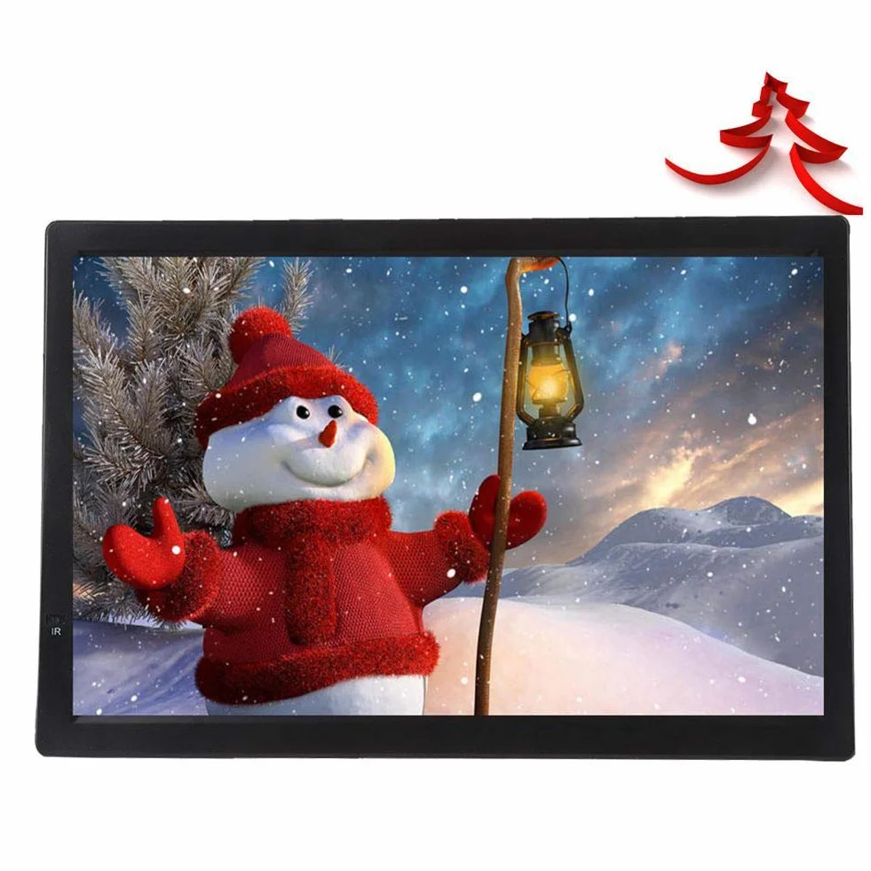 14-calowy przenośny telewizor -T / T2, ASHATA LCD HDTV Cyfrowa telewizja analogowa Auto ATV / UHF / VHF Przenośny telewizor, HD 1080P Wideo / AV / HDMI // VGA / USB / SD / Karta