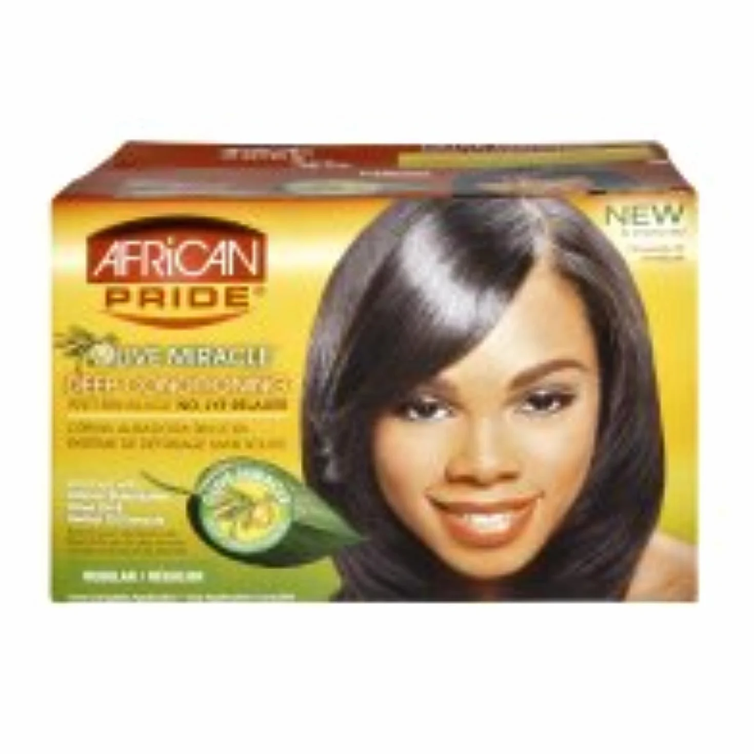 African Pride Olive Miracle Deep Conditioning Anti-Breakage R. Kit Regular